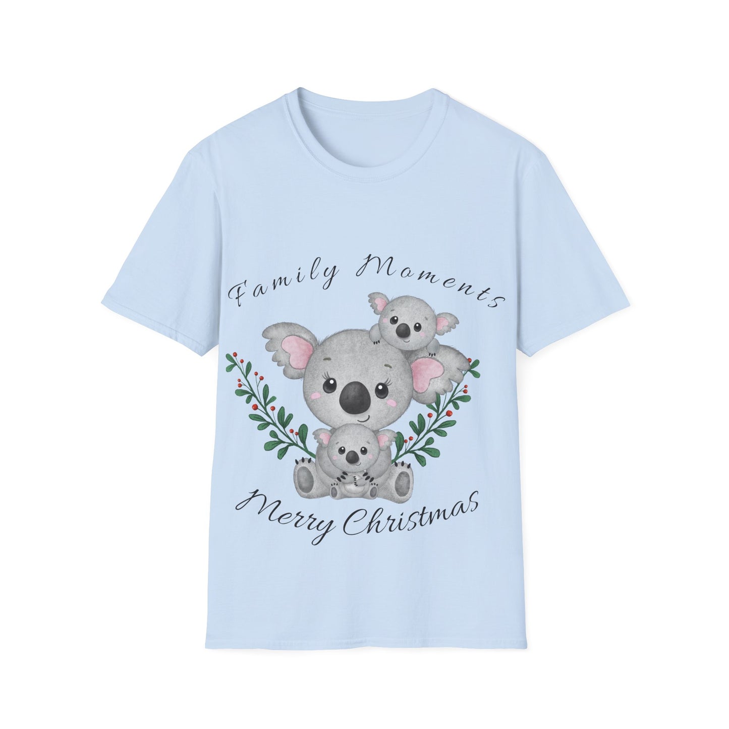 Merry Christmas Koala T-Shirt – Precious Family Moments | Holiday Gift Idea