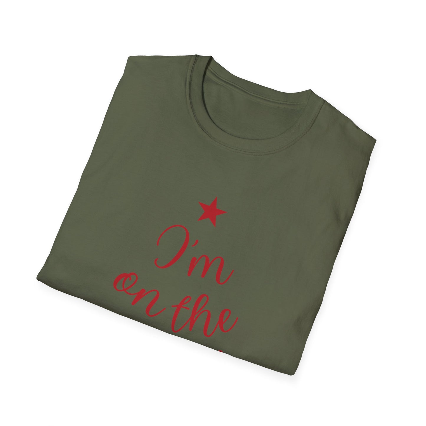 I'm on the Nice List This Year – Festive Nice List T-Shirt for Holiday Cheer | Perfect Christmas Tee