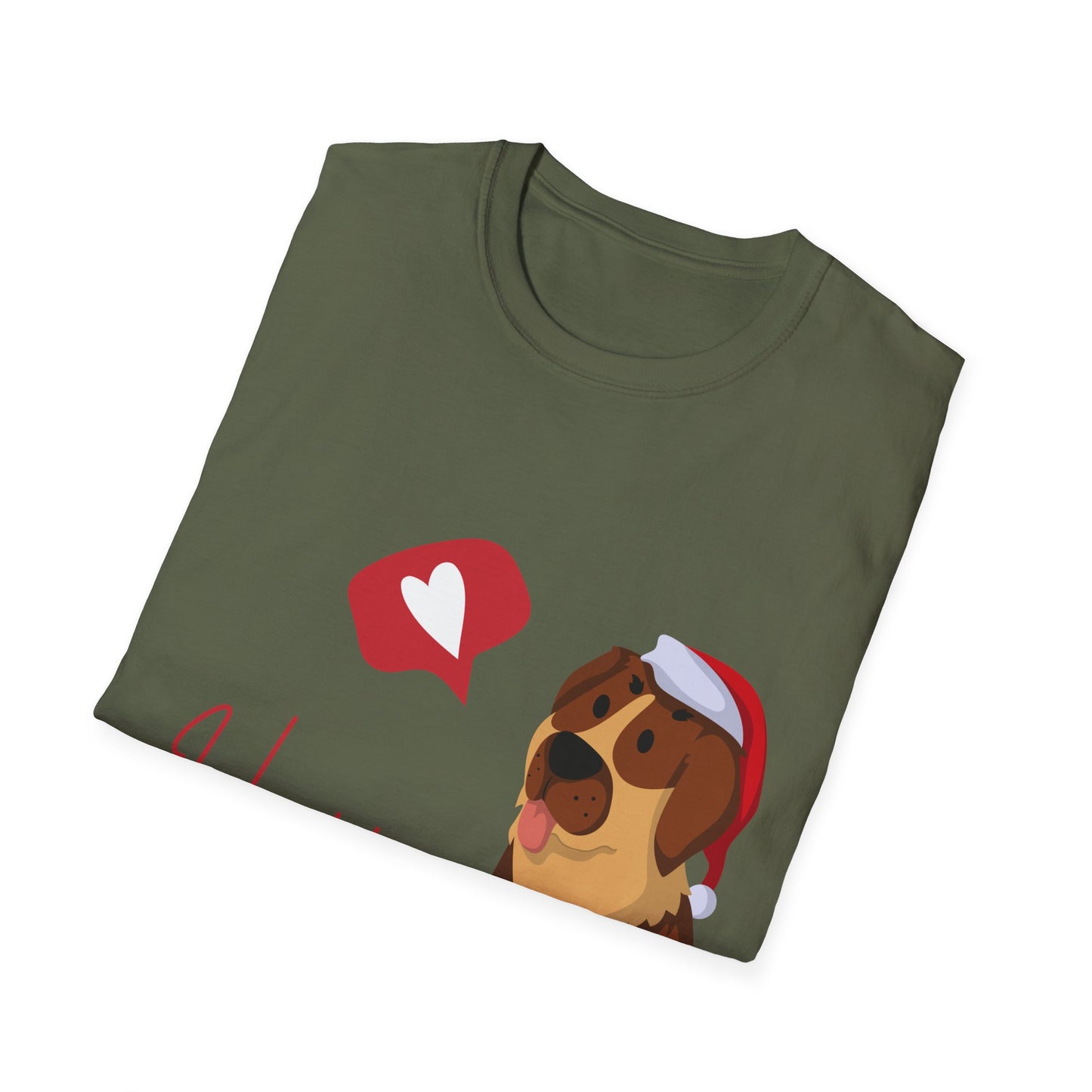 Happy Pawlidays Unisex Softstyle T-Shirt – Celebrate Your Furry Friends | Perfect Pet Lover Gift