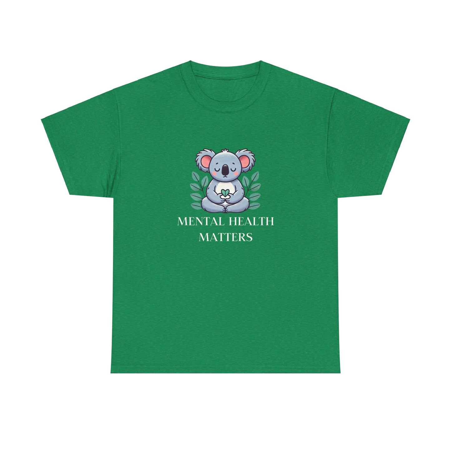Supportive & Comforting Mental Health Matters Unisex T-Shirt - Featuring a Cute Koala Design