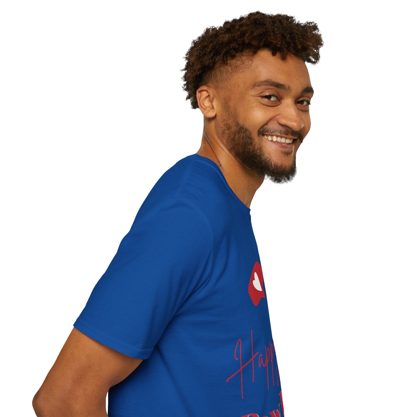 Happy Pawlidays Unisex Softstyle T-Shirt – Celebrate Your Furry Friends | Perfect Pet Lover Gift