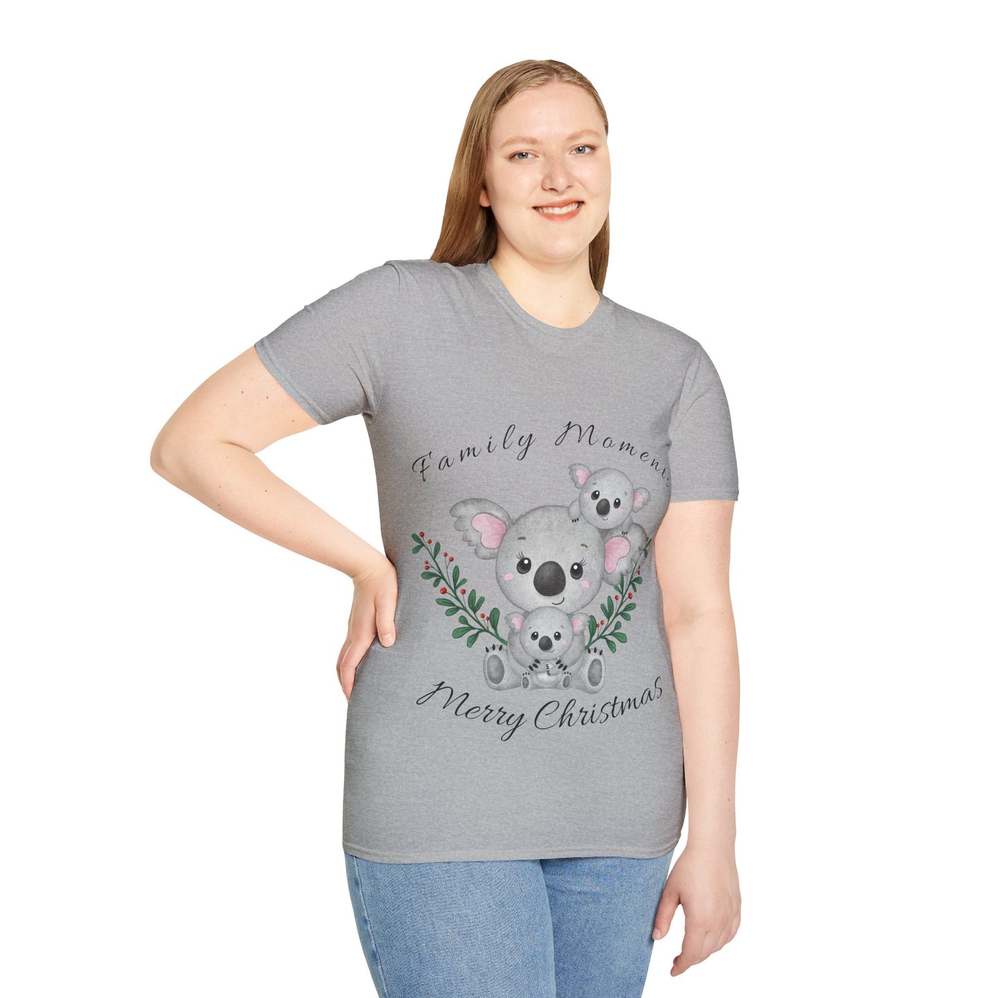 Merry Christmas Koala T-Shirt – Precious Family Moments | Holiday Gift Idea