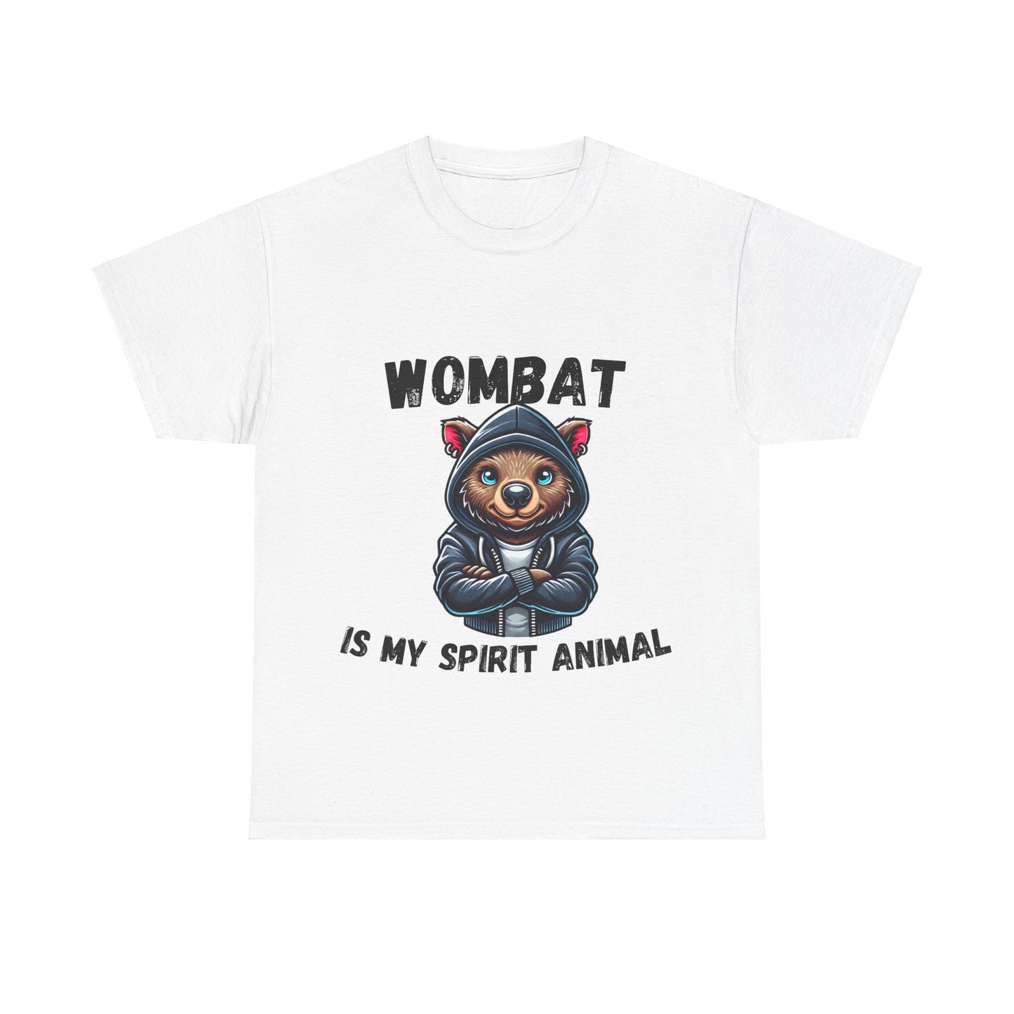 Wombat Spirit Animal Unisex Tee – Fun & Playful Aussie Pride Shirt