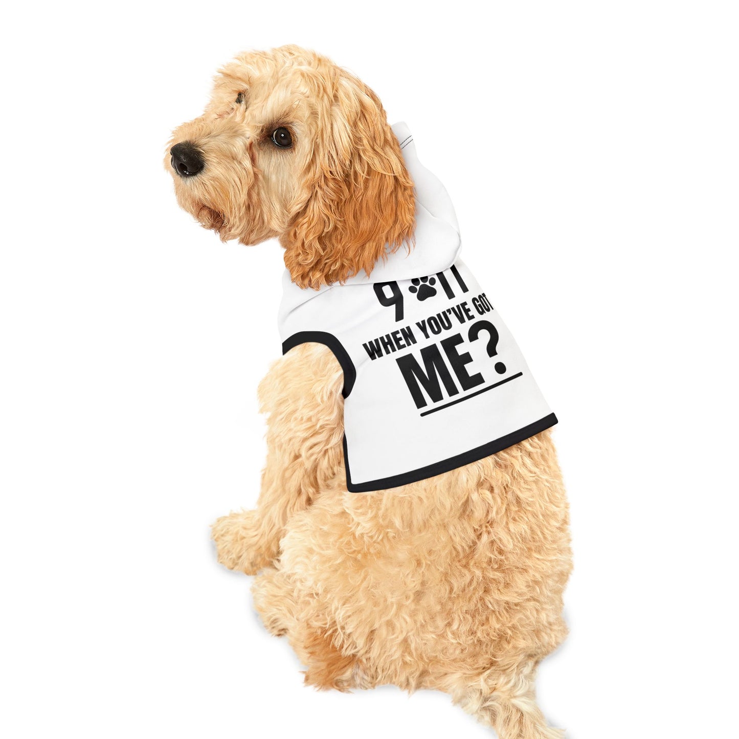 Who Needs 911 Pet Hoodie – Fun & Cozy Custom Hoodie for Dogs