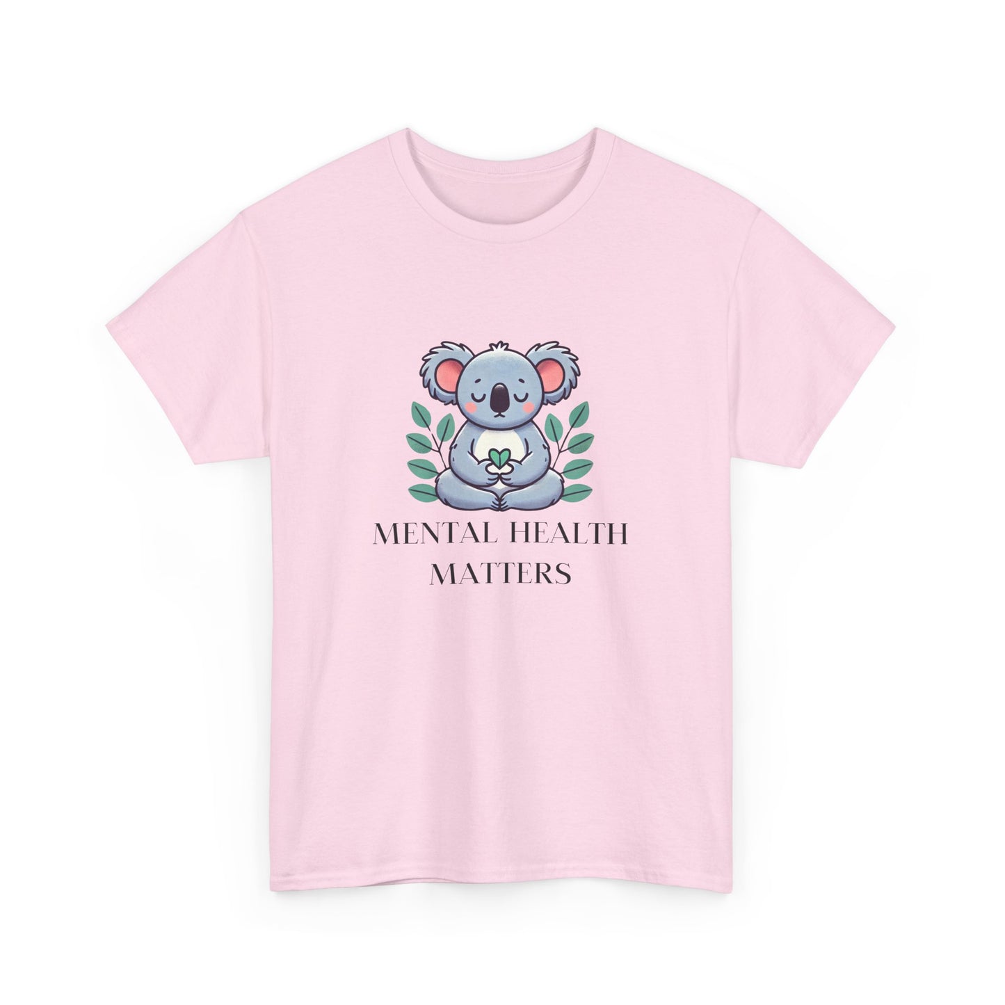 Supportive & Comforting Mental Health Matters Unisex T-Shirt - Featuring a Cute Koala Design