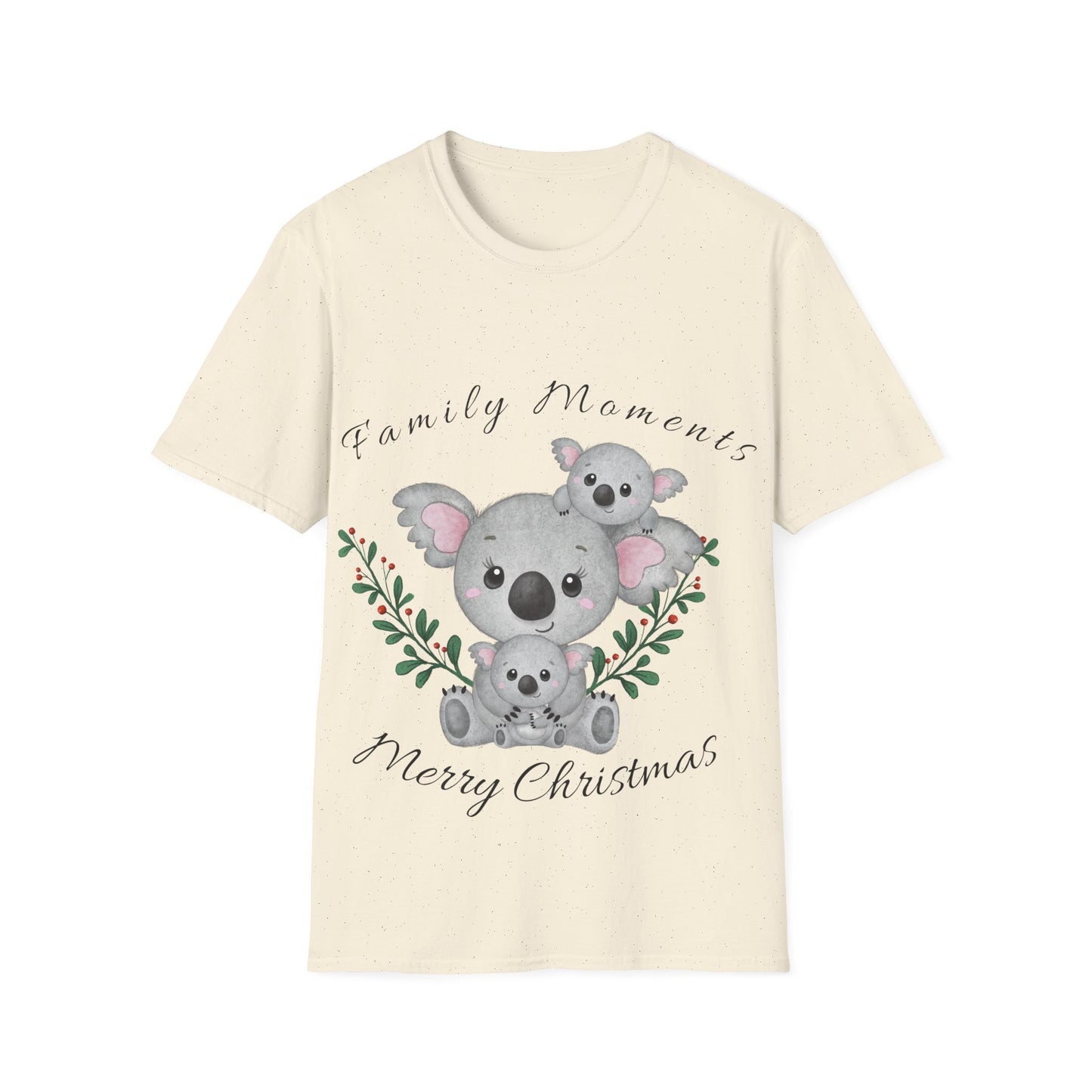 Merry Christmas Koala T-Shirt – Precious Family Moments | Holiday Gift Idea