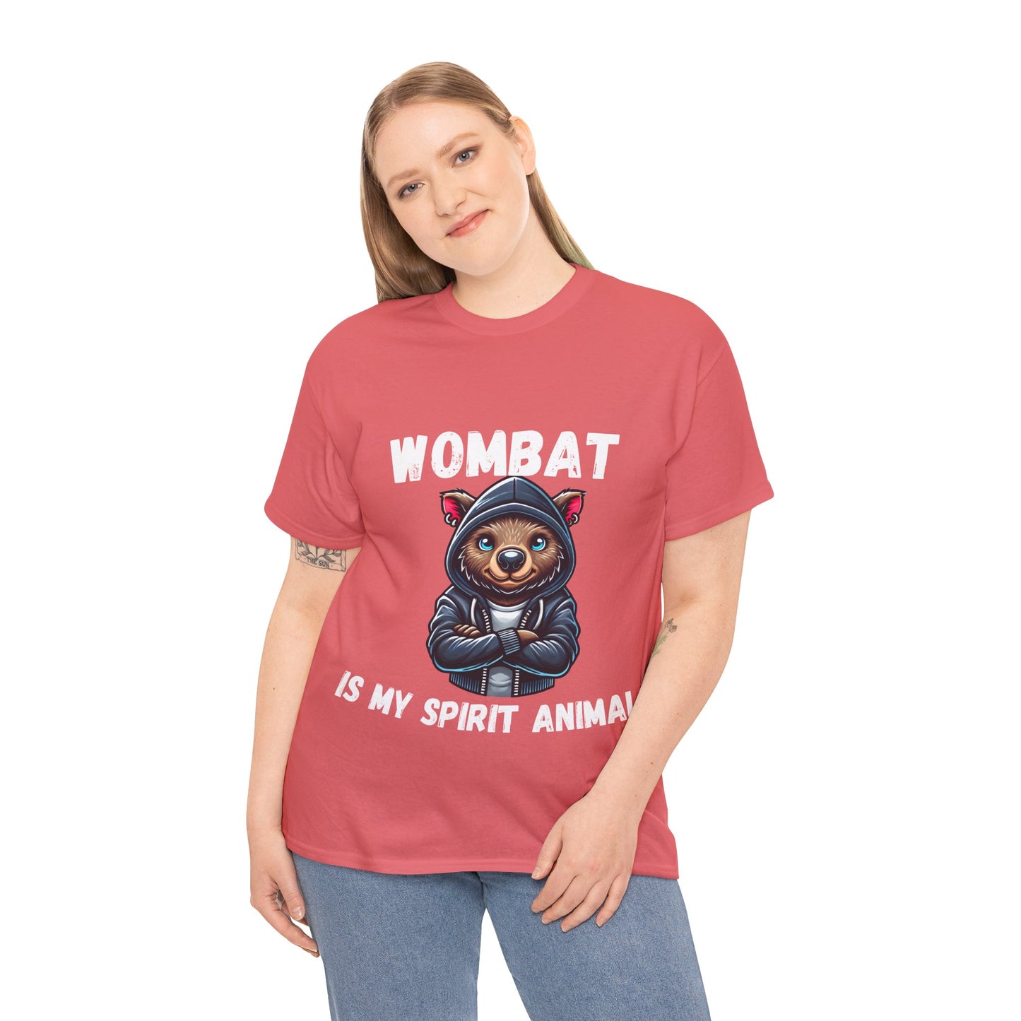 Wombat Spirit Animal Unisex Tee – Fun & Playful Aussie Pride Shirt