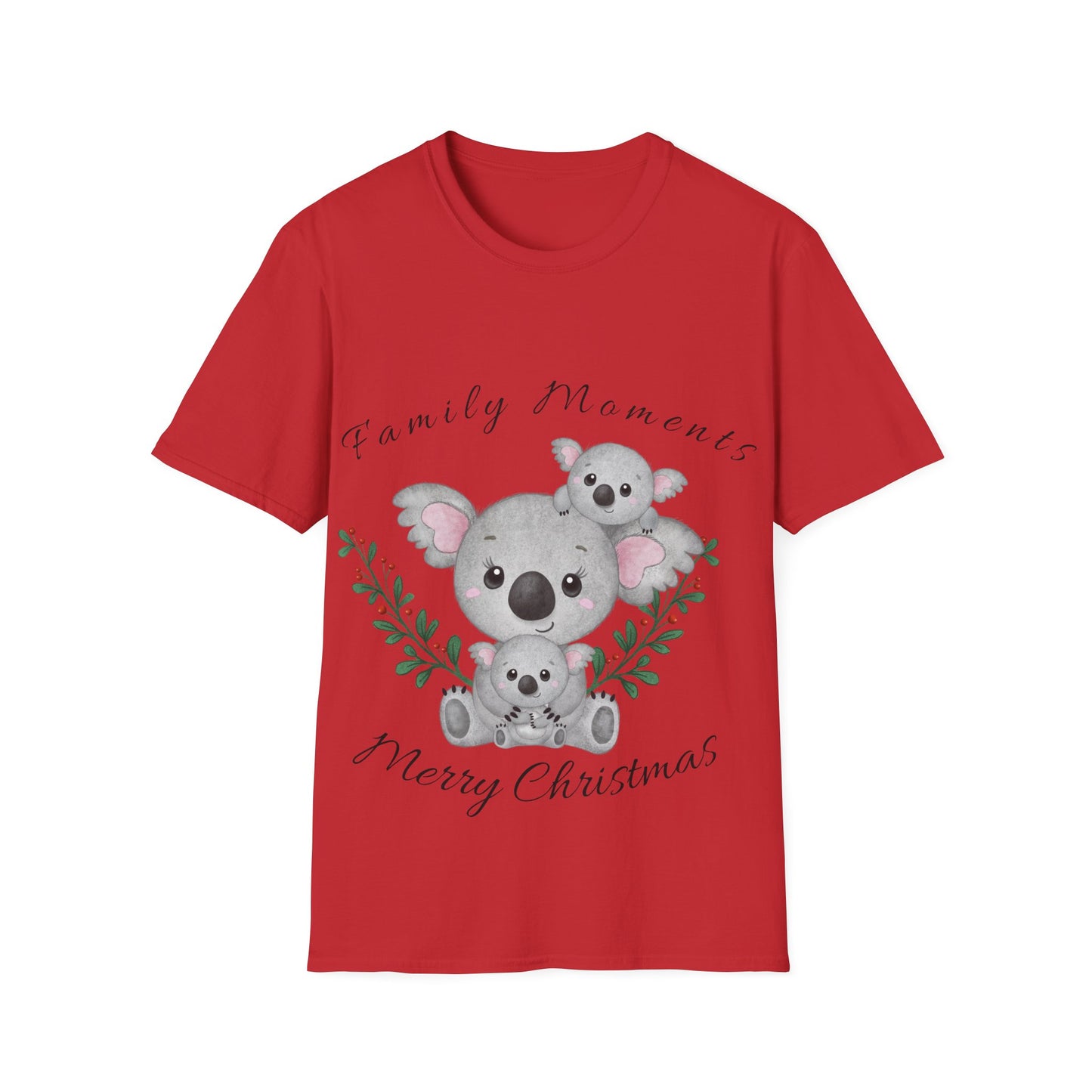 Merry Christmas Koala T-Shirt – Precious Family Moments | Holiday Gift Idea