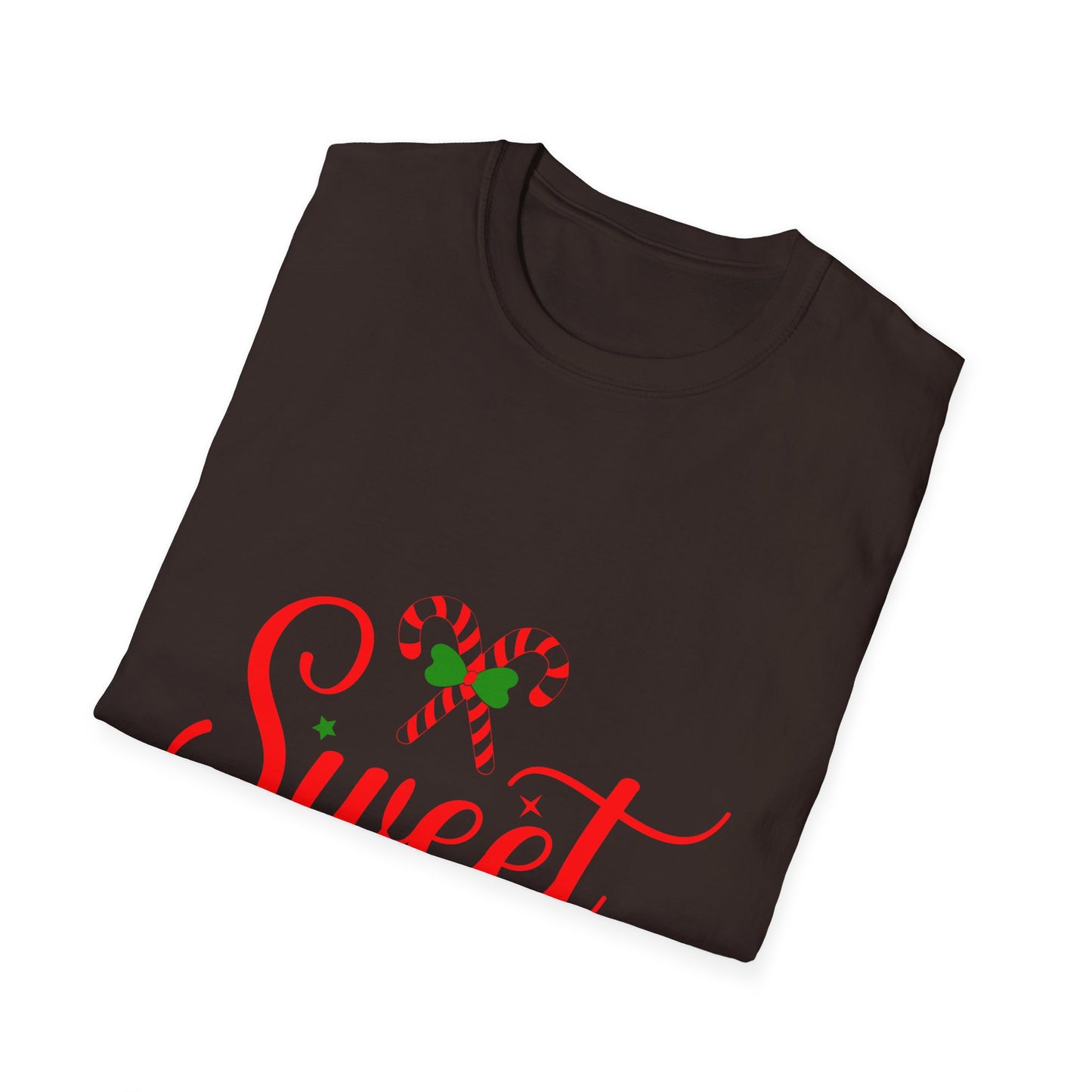 Sweet But Twisted Holiday T-Shirt – Unisex Softstyle Tee | Perfect Christmas Gift for Fun-Loving Souls