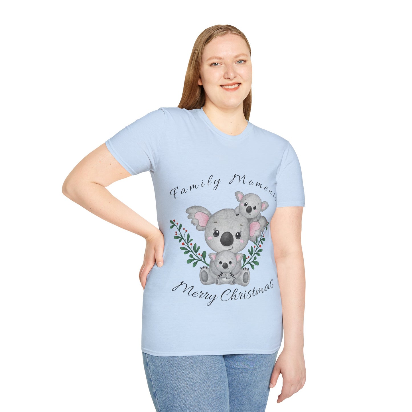 Merry Christmas Koala T-Shirt – Precious Family Moments | Holiday Gift Idea