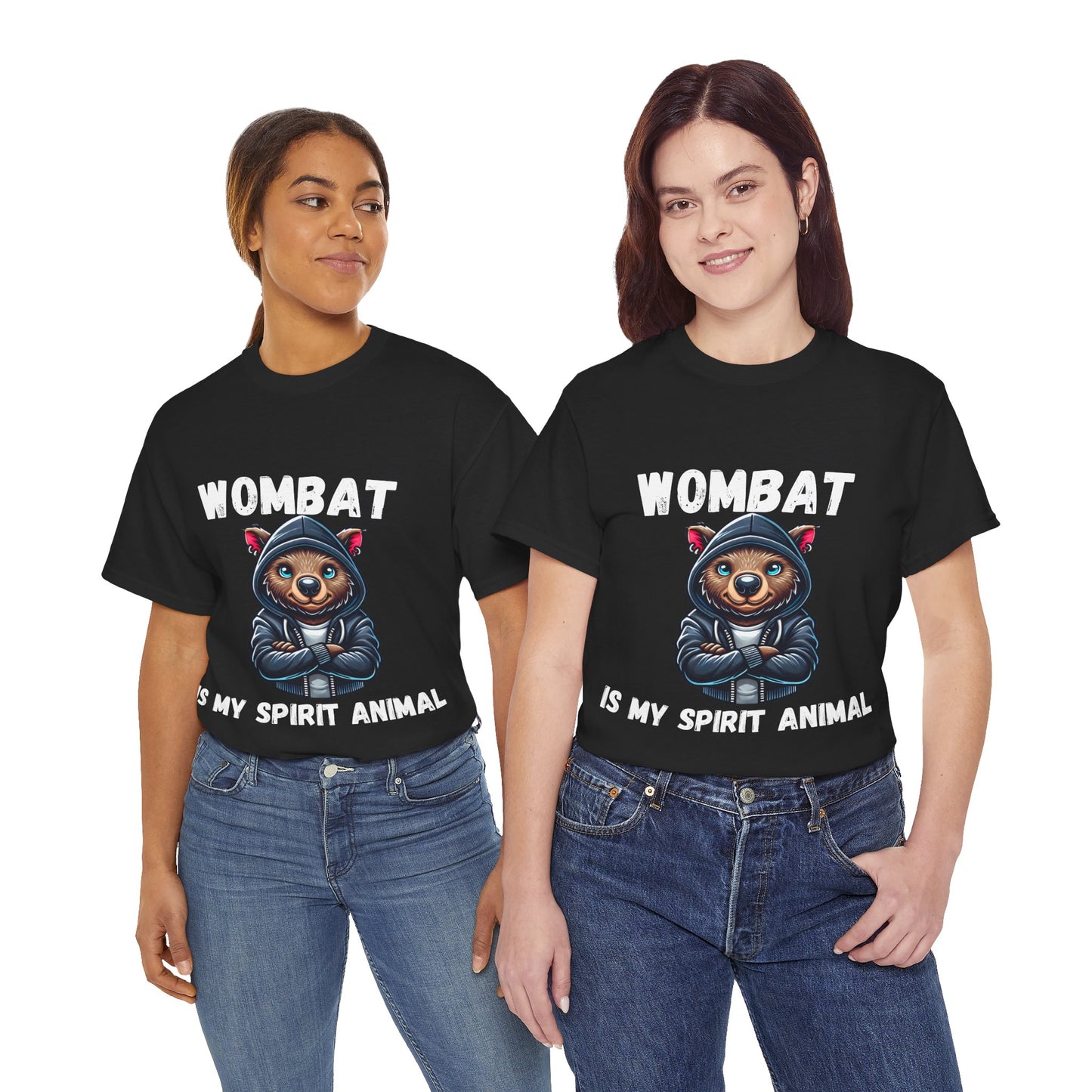 Wombat Spirit Animal Unisex Tee – Fun & Playful Aussie Pride Shirt