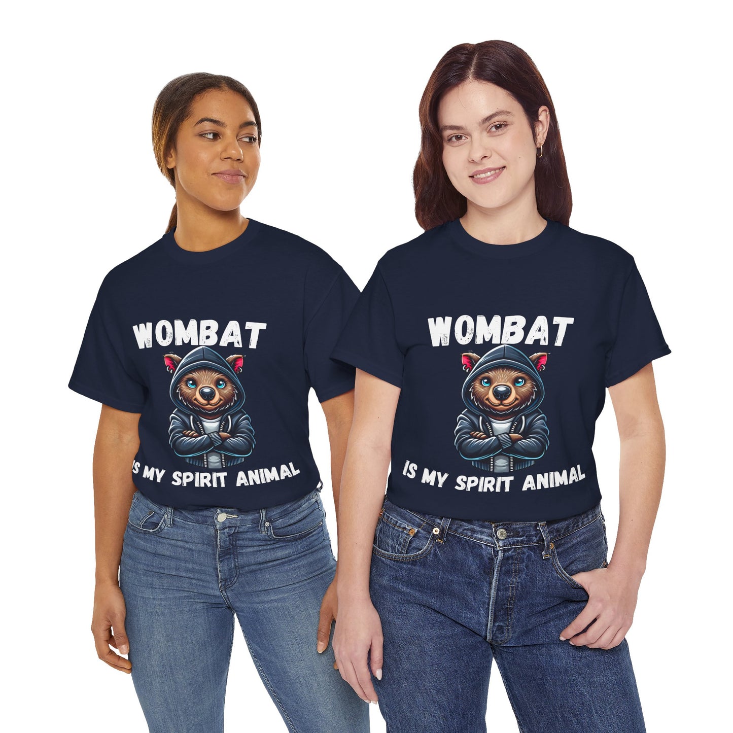 Wombat Spirit Animal Unisex Tee – Fun & Playful Aussie Pride Shirt