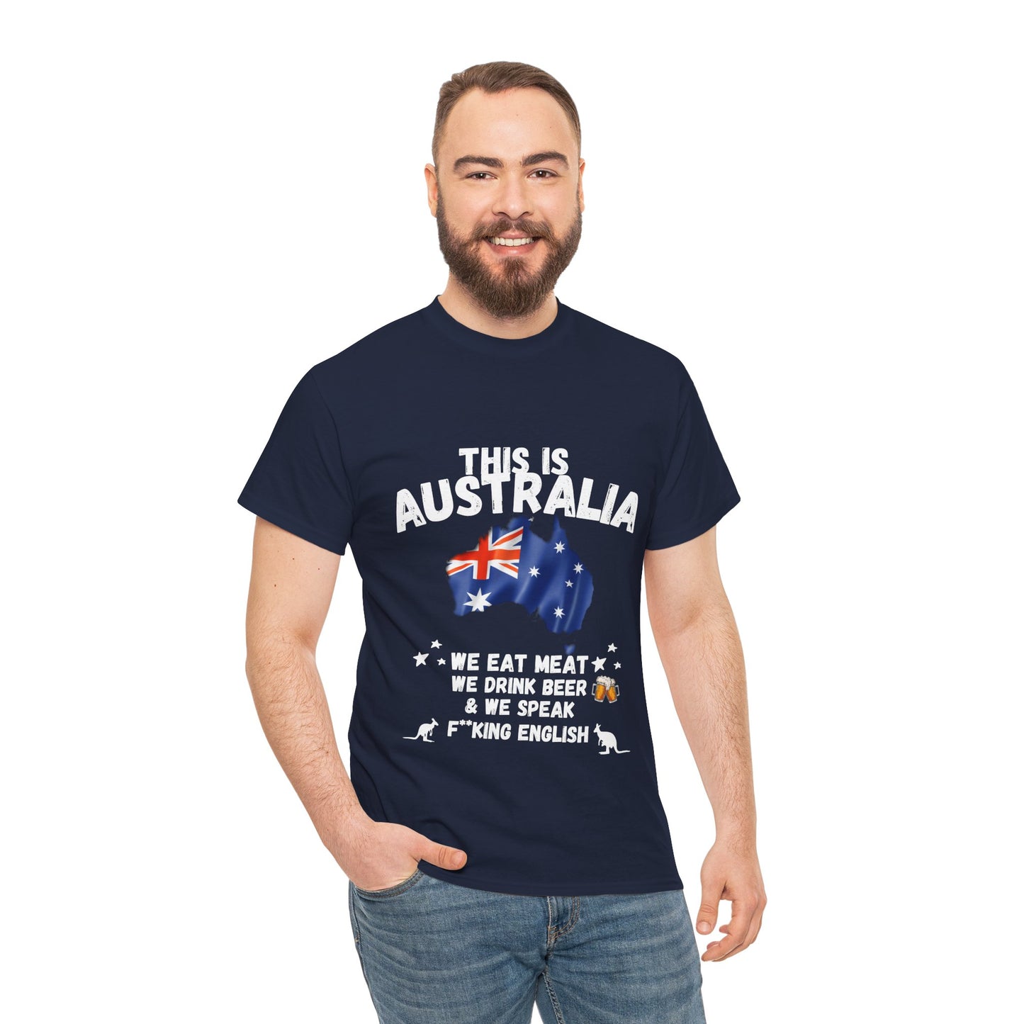 This is Australia Unisex Tee – Fun Aussie Pride Shirt
