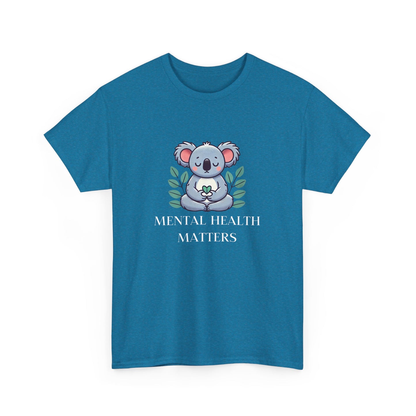Supportive & Comforting Mental Health Matters Unisex T-Shirt - Featuring a Cute Koala Design