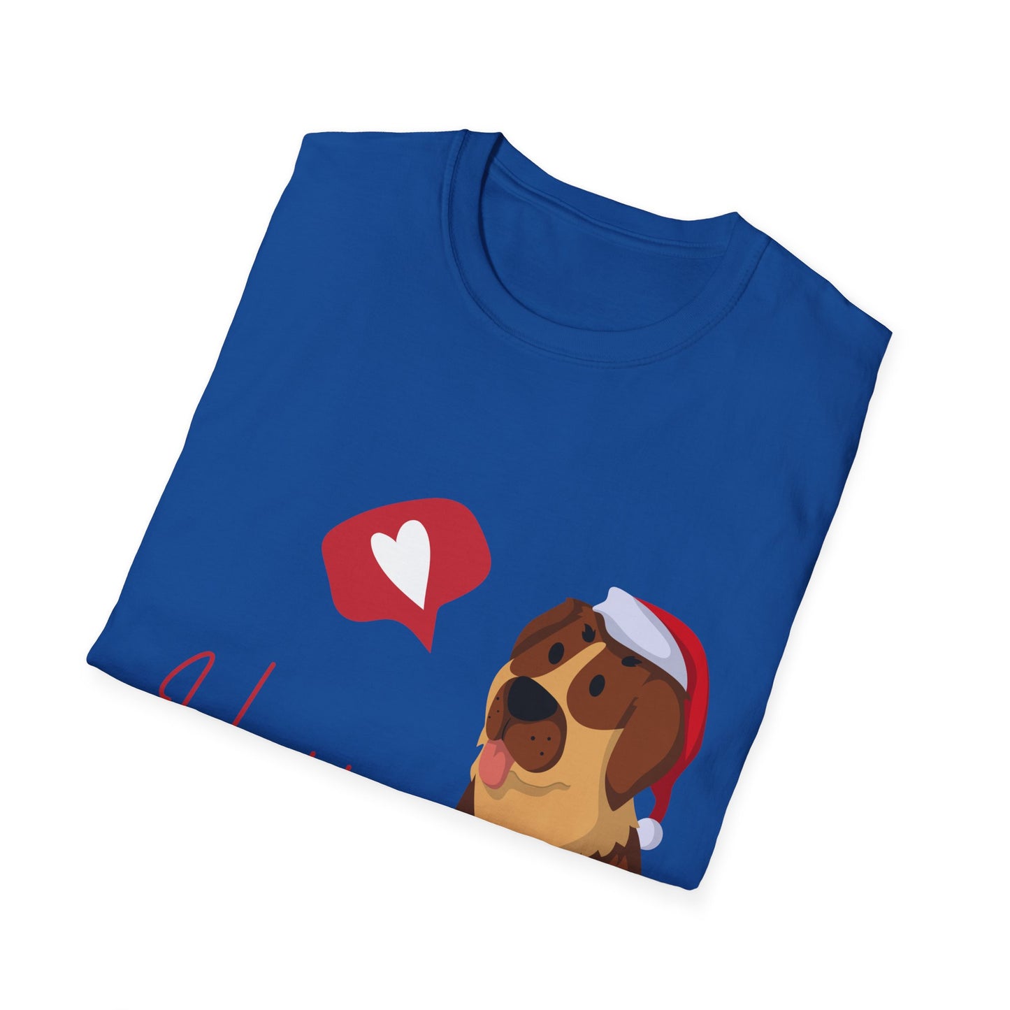 Happy Pawlidays Unisex Softstyle T-Shirt – Celebrate Your Furry Friends | Perfect Pet Lover Gift