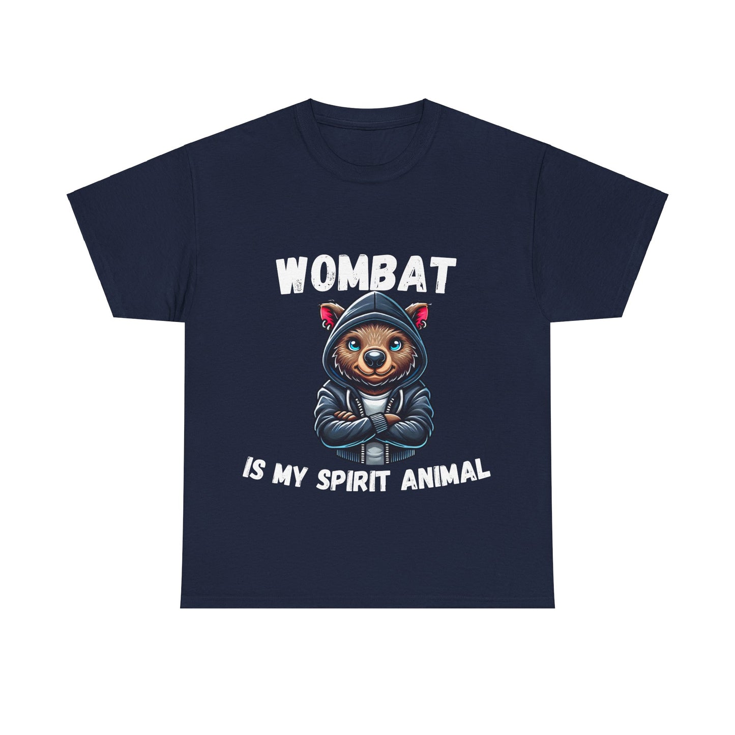 Wombat Spirit Animal Unisex Tee – Fun & Playful Aussie Pride Shirt