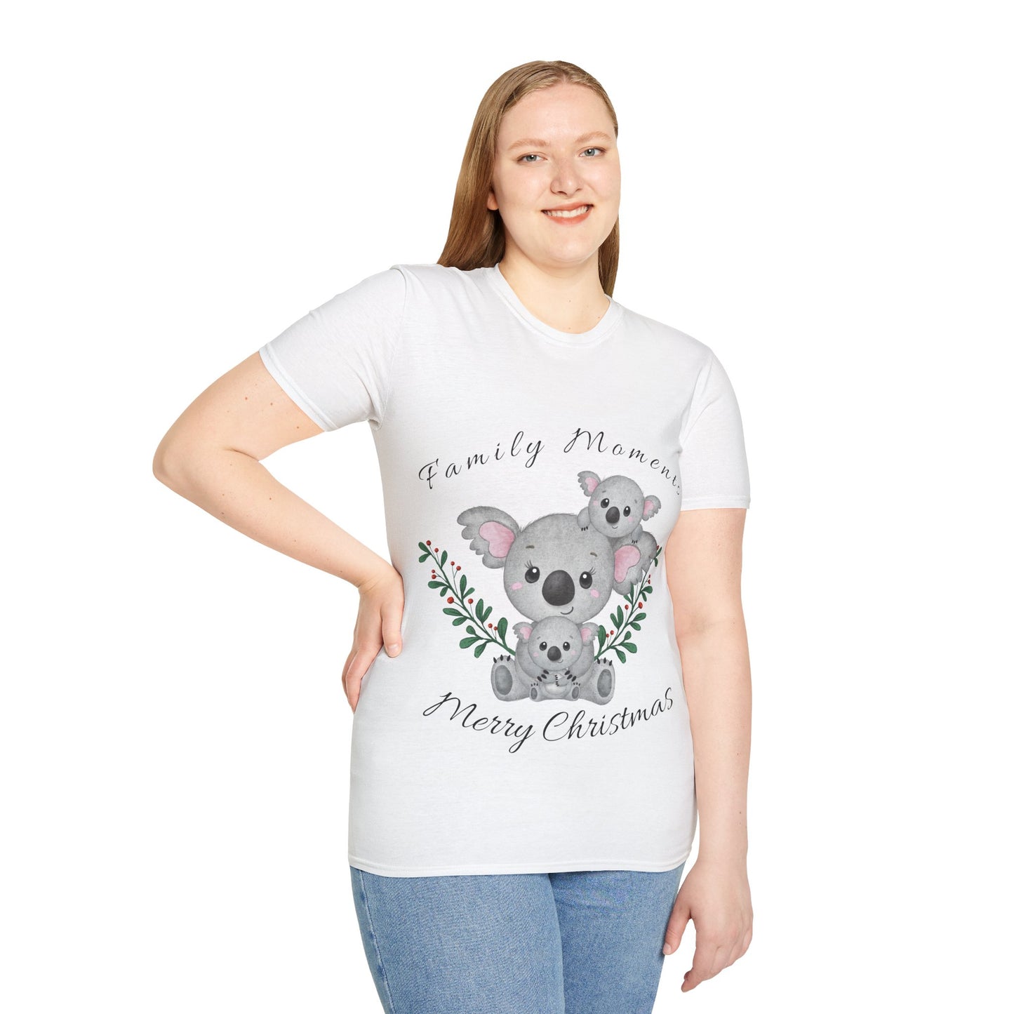 Merry Christmas Koala T-Shirt – Precious Family Moments | Holiday Gift Idea