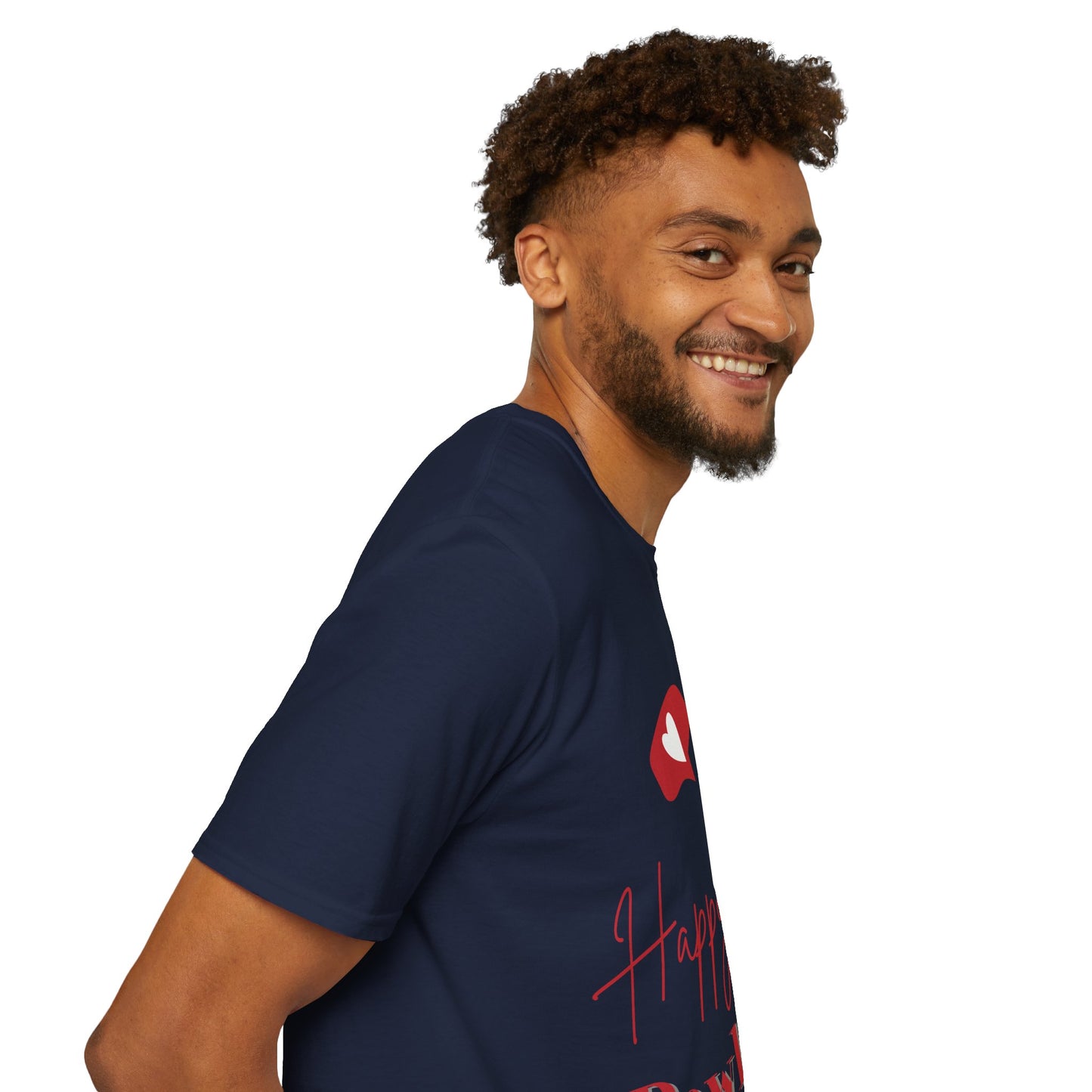 Happy Pawlidays Unisex Softstyle T-Shirt – Celebrate Your Furry Friends | Perfect Pet Lover Gift