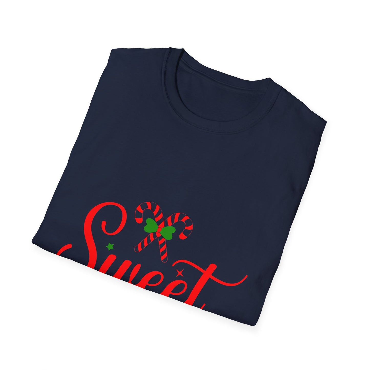 Sweet But Twisted Holiday T-Shirt – Unisex Softstyle Tee | Perfect Christmas Gift for Fun-Loving Souls