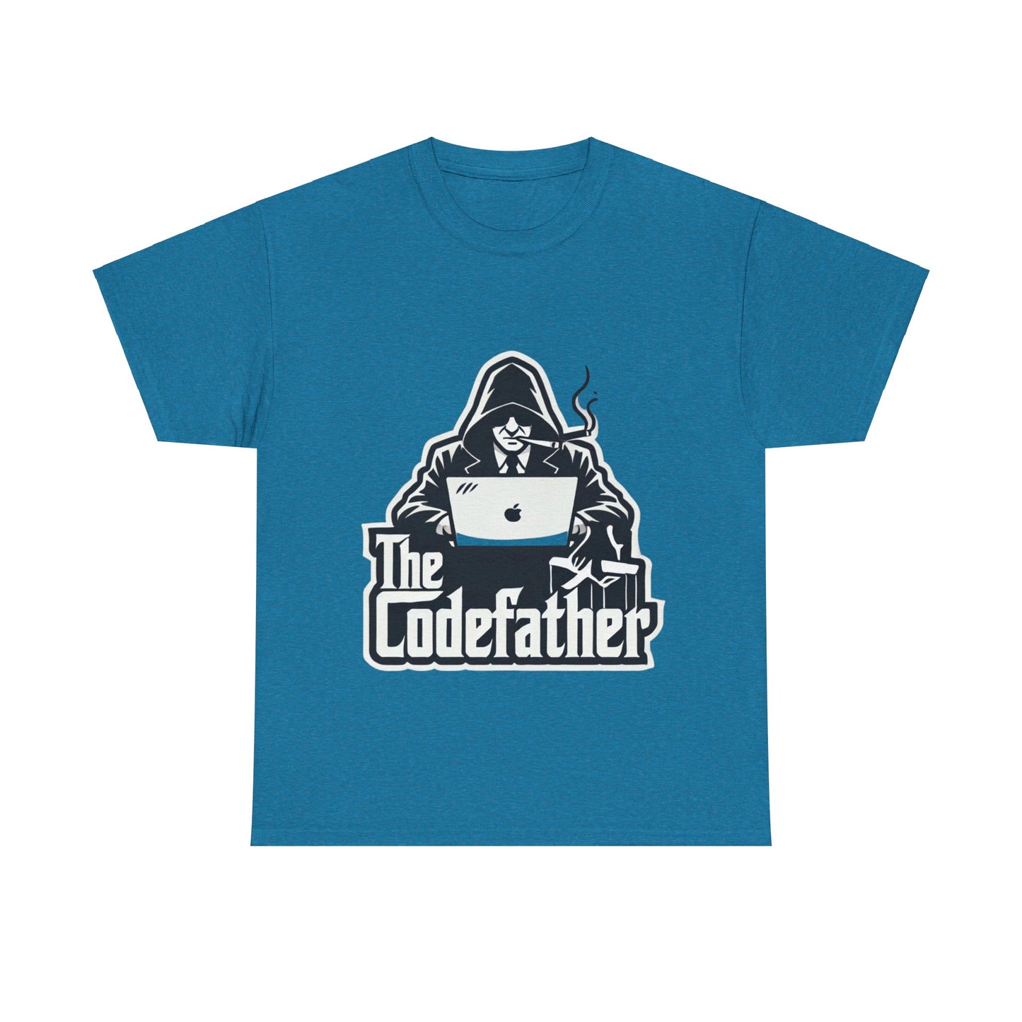 The Codefather Men's Cotton Tee - Geeky Programmer Shirt