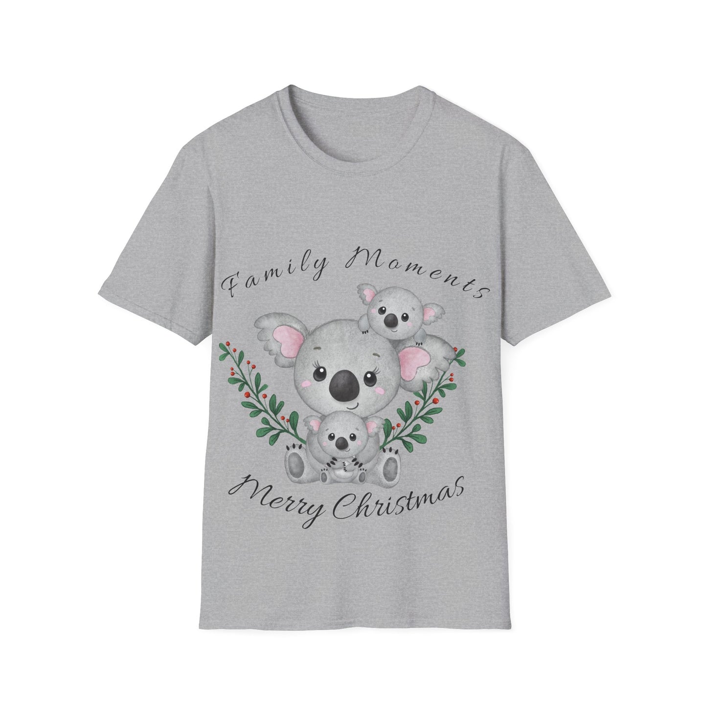 Merry Christmas Koala T-Shirt – Precious Family Moments | Holiday Gift Idea