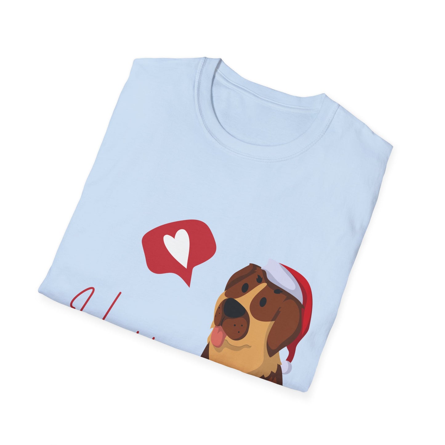 Happy Pawlidays Unisex Softstyle T-Shirt – Celebrate Your Furry Friends | Perfect Pet Lover Gift
