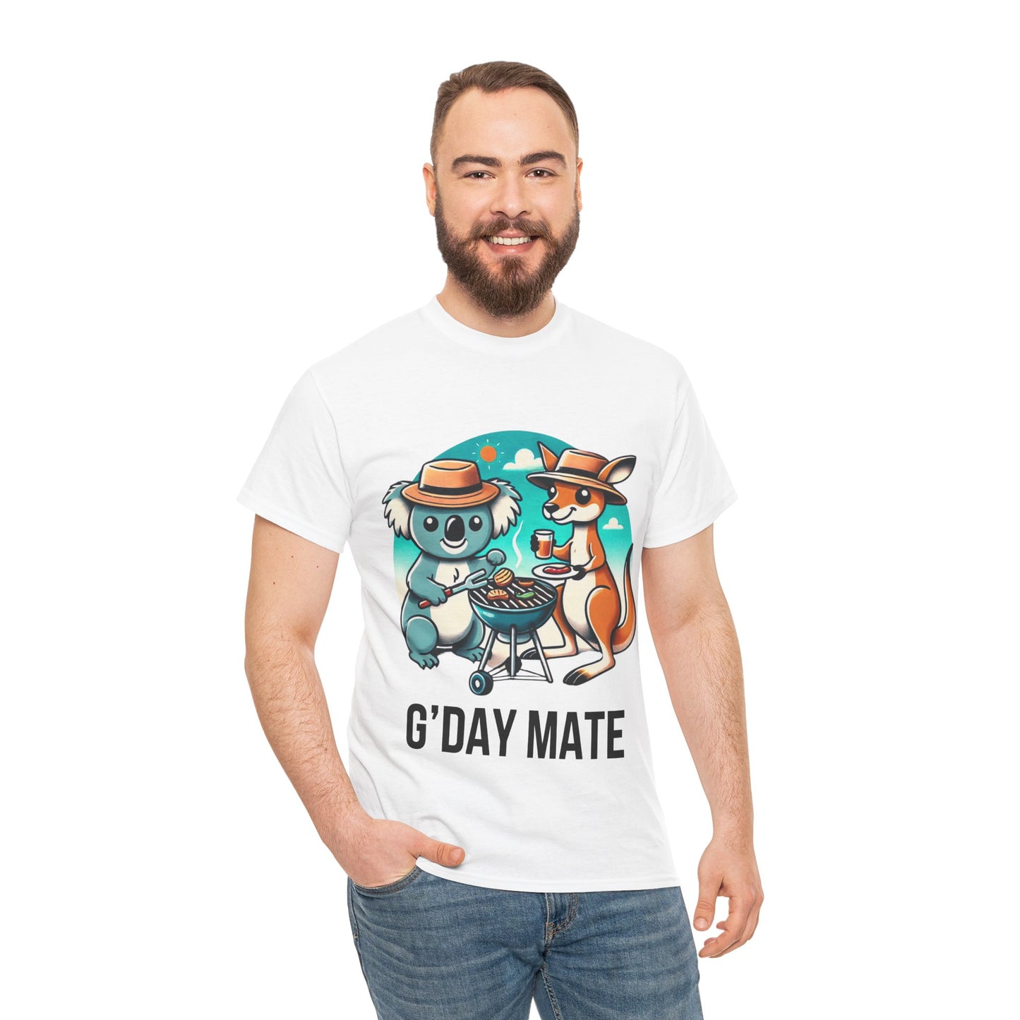 G'Day Mate" Australian-Themed T-Shirt