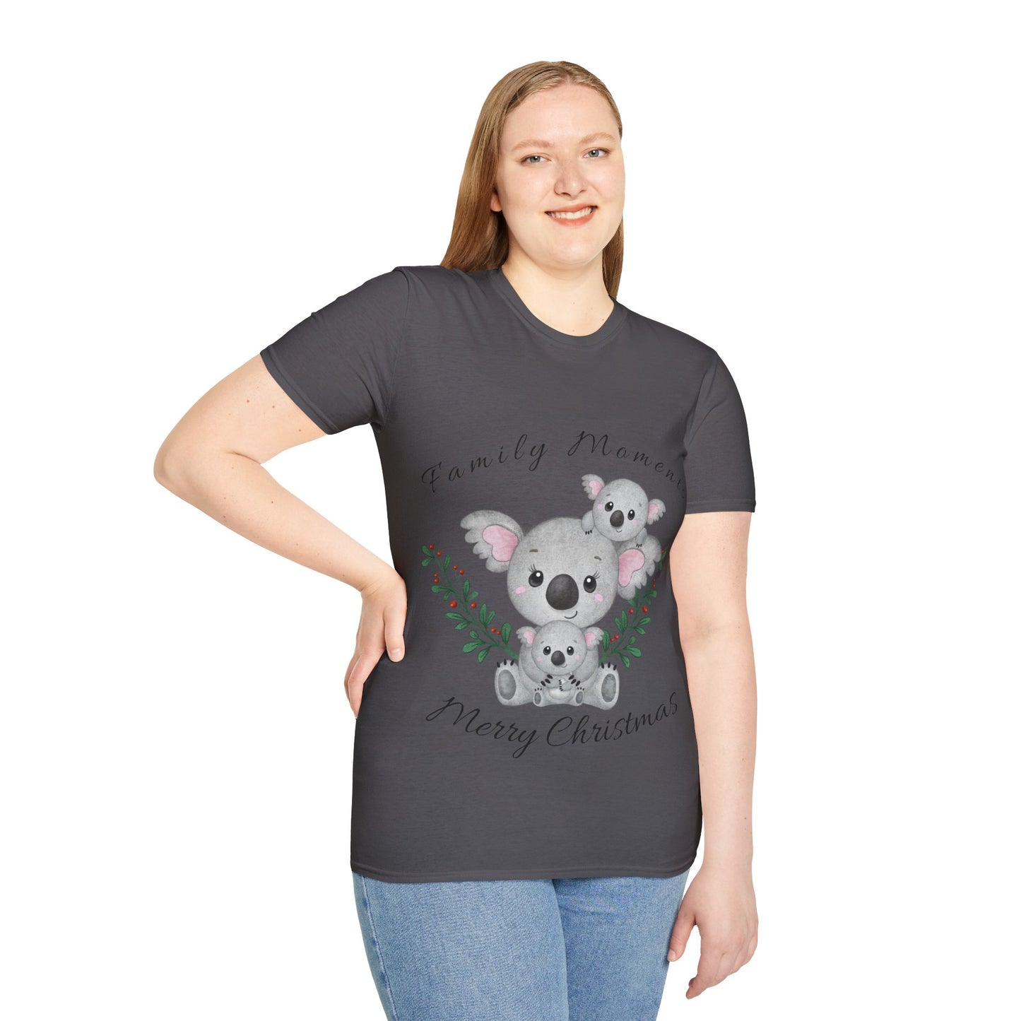 Merry Christmas Koala T-Shirt – Precious Family Moments | Holiday Gift Idea