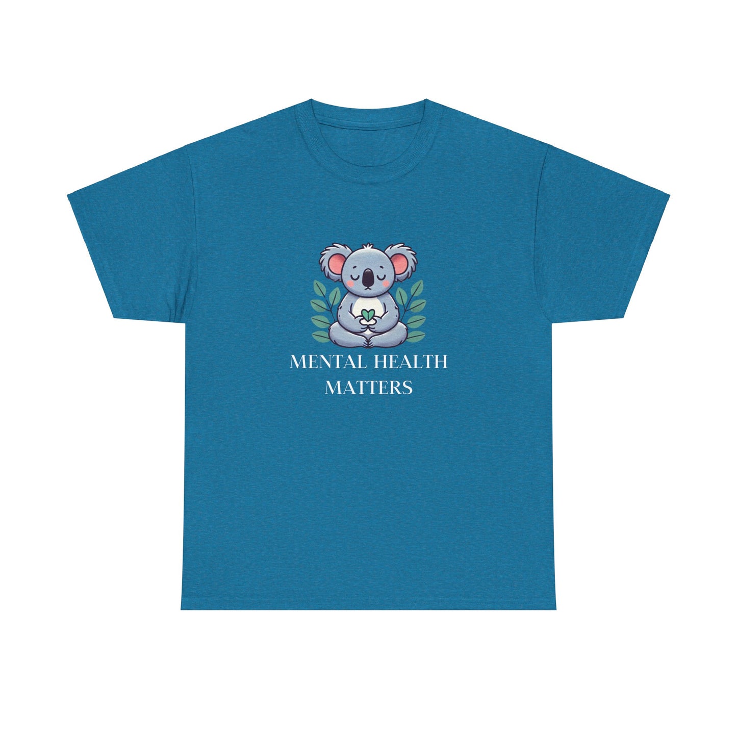 Supportive & Comforting Mental Health Matters Unisex T-Shirt - Featuring a Cute Koala Design