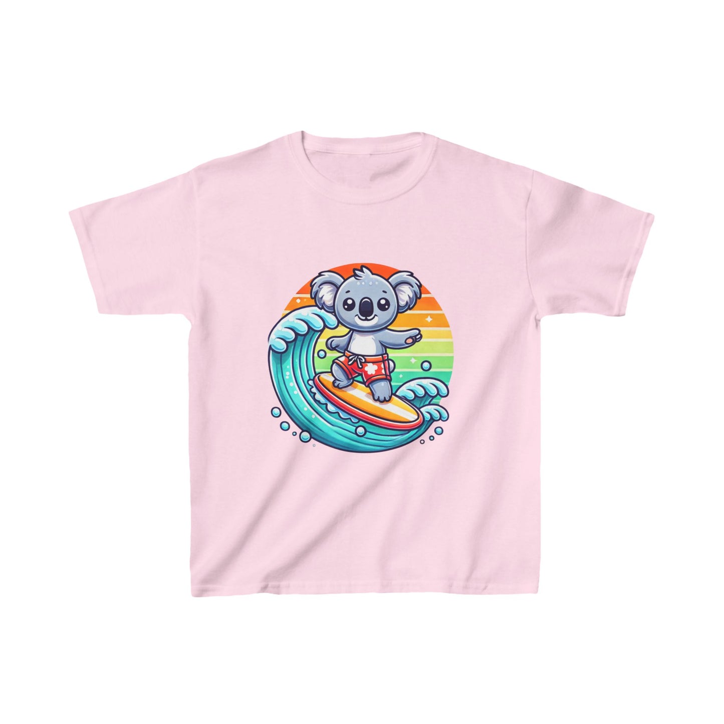 Surfing Koala Kids Tee – Fun & Playful Aussie Design for Everyday Wear
