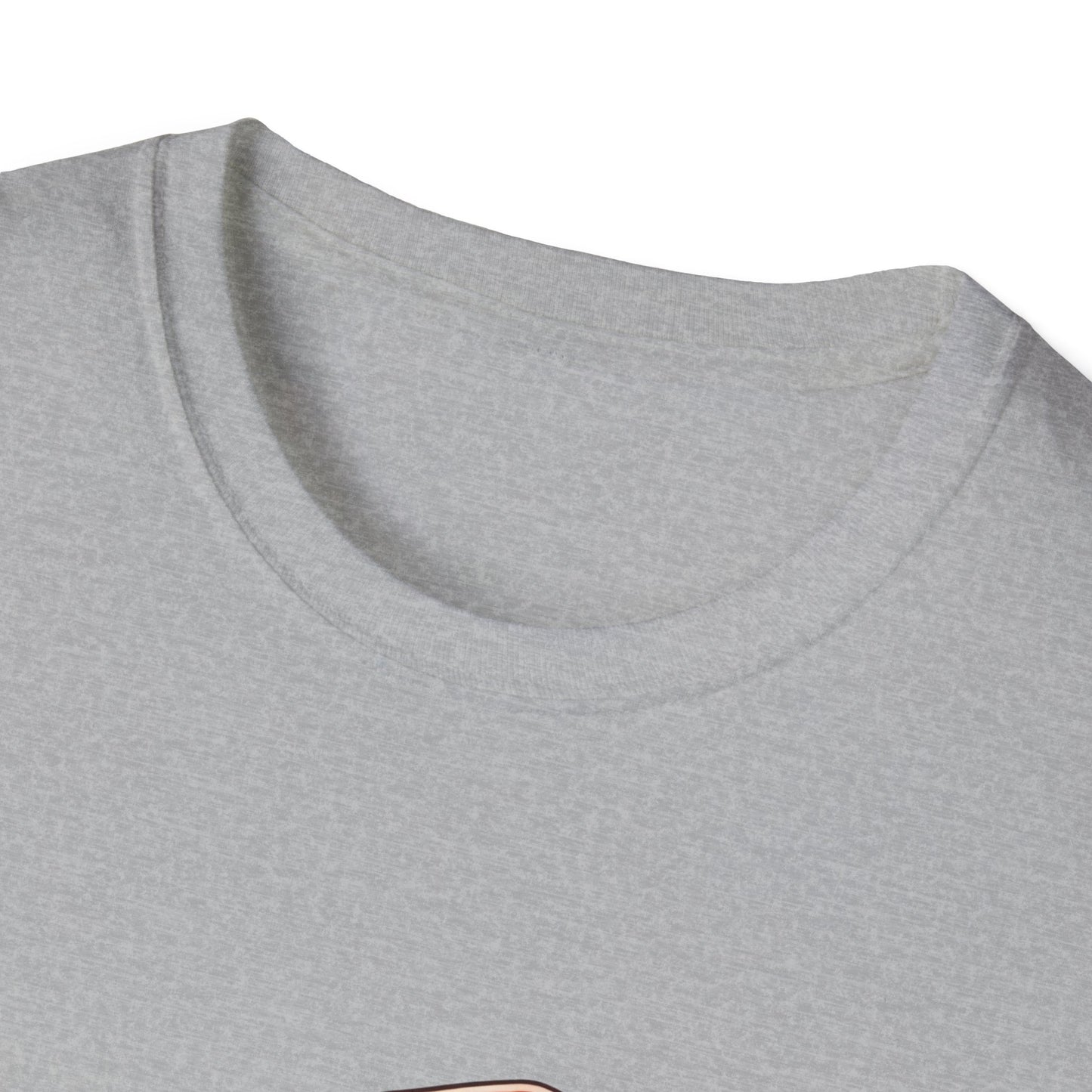 Merry Christmas Cat Unisex Softstyle T-Shirt – Perfect Holiday Tee for Cat Lovers