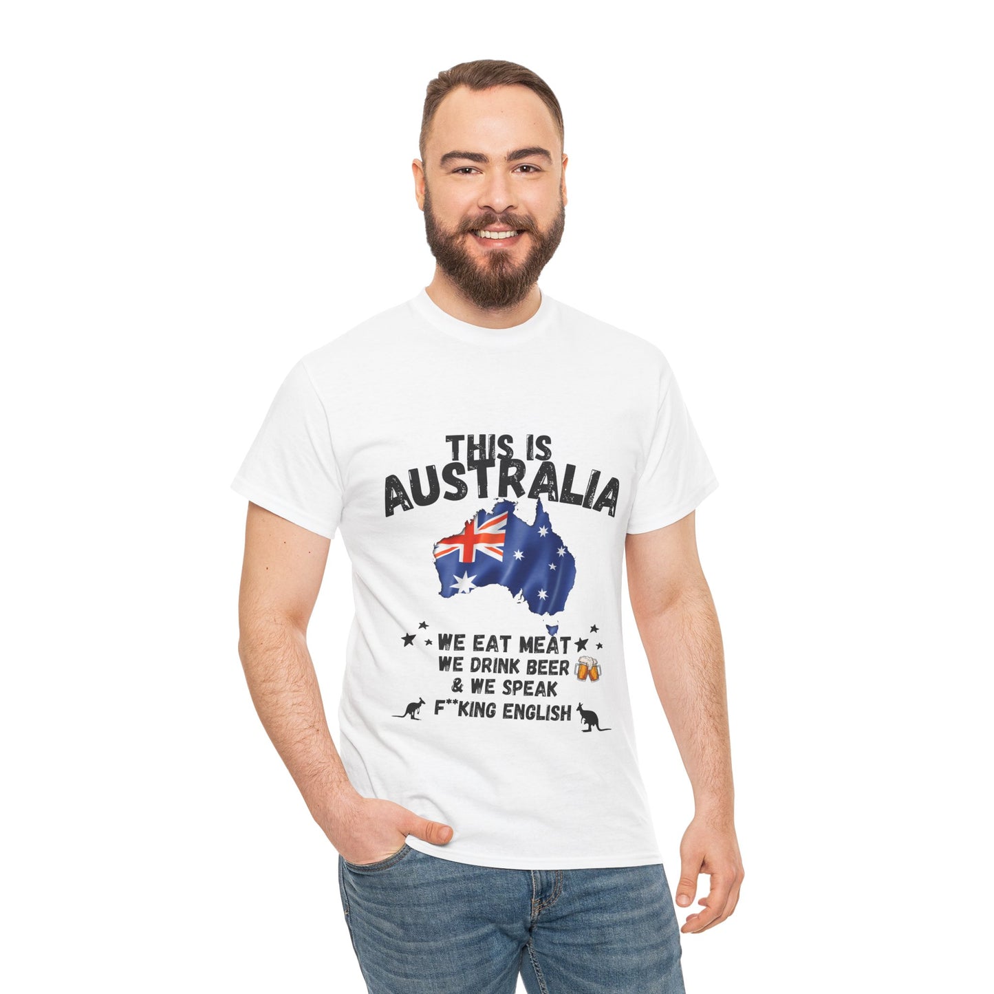 This is Australia Unisex Tee – Fun Aussie Pride Shirt