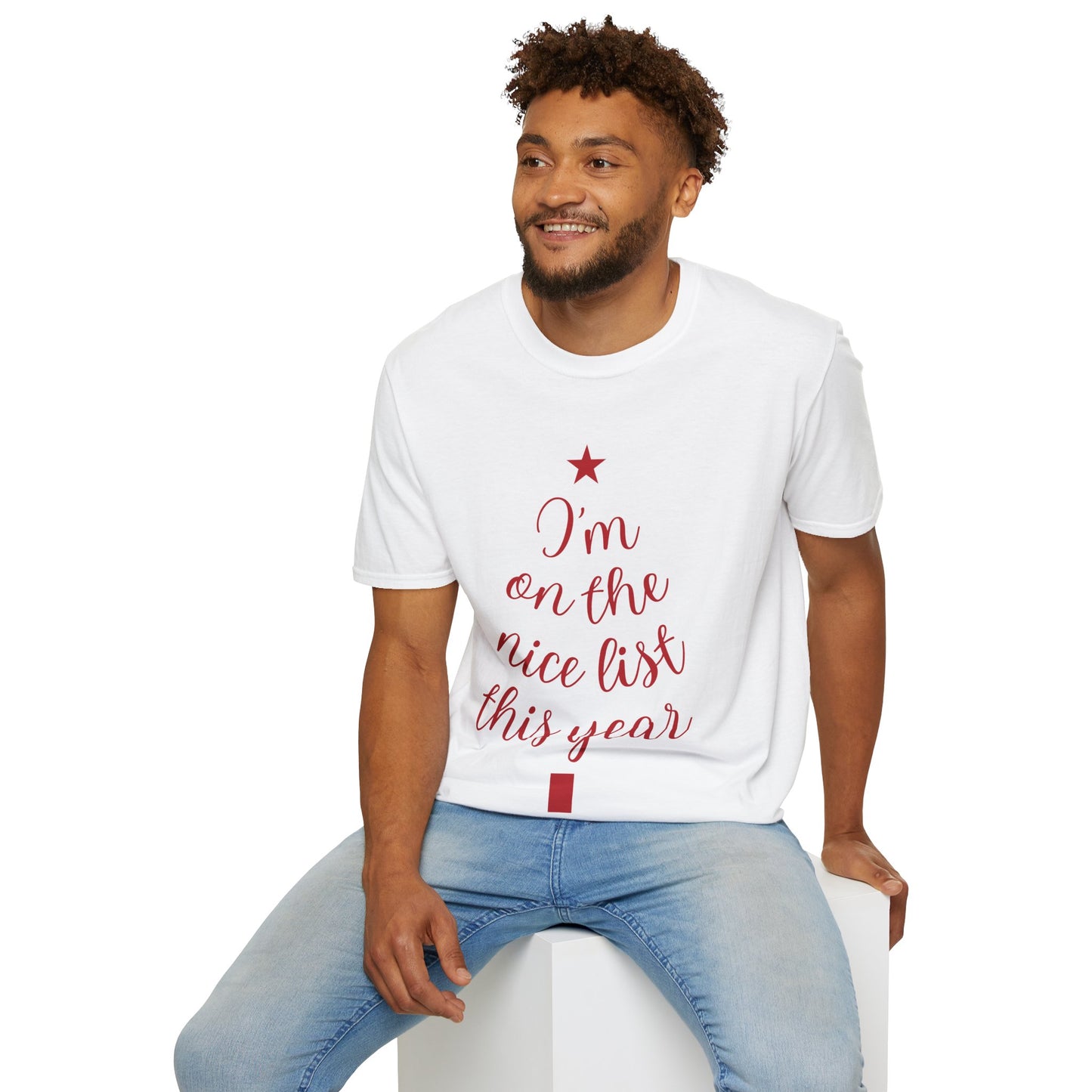 I'm on the Nice List This Year – Festive Nice List T-Shirt for Holiday Cheer | Perfect Christmas Tee