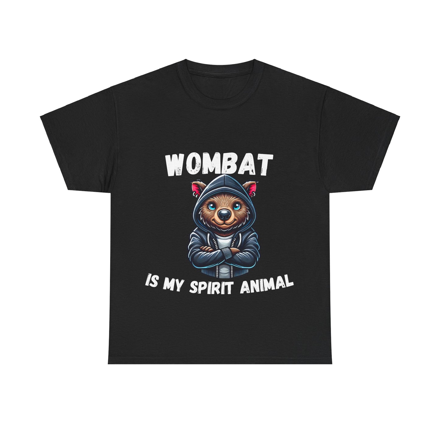 Wombat Spirit Animal Unisex Tee – Fun & Playful Aussie Pride Shirt