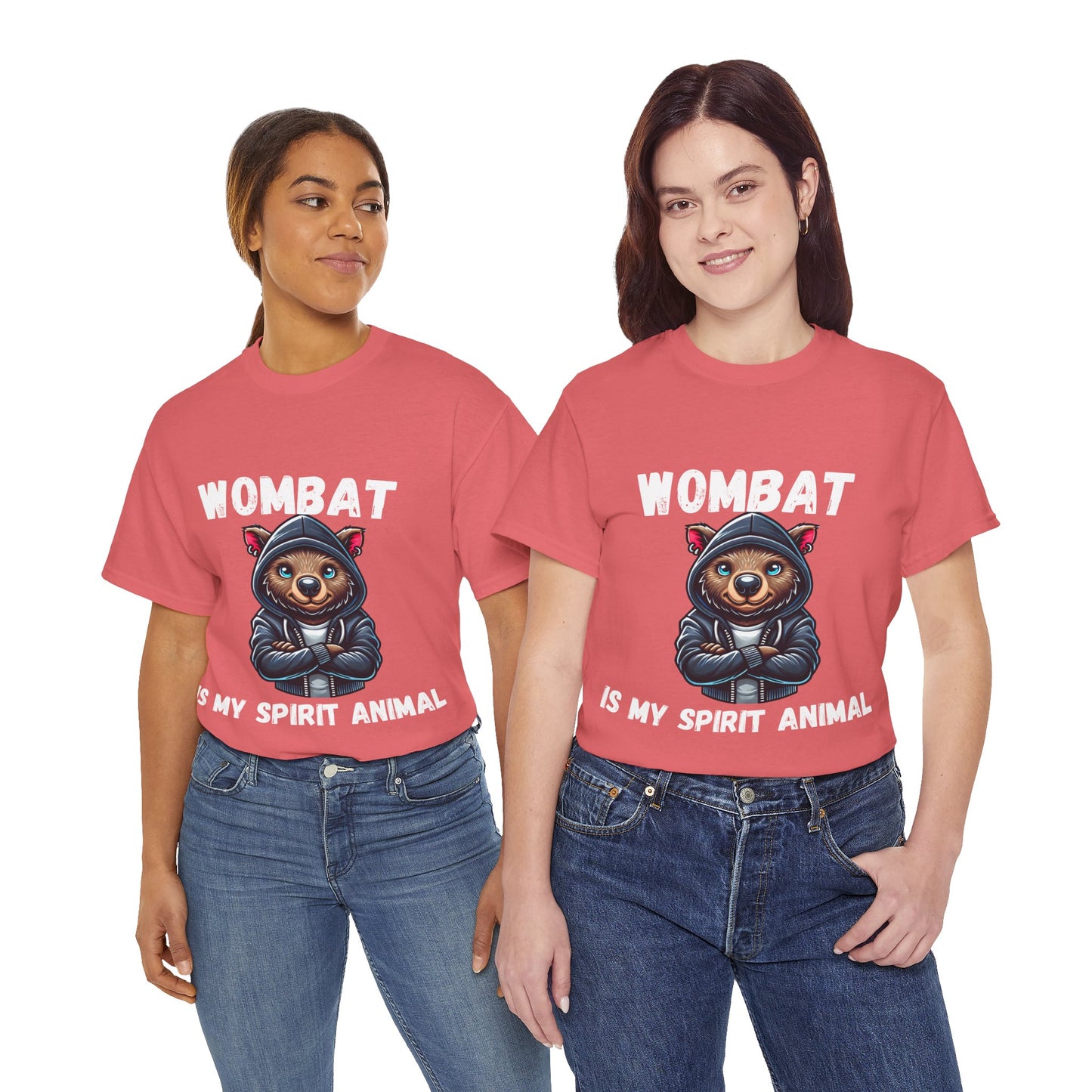 Wombat Spirit Animal Unisex Tee – Fun & Playful Aussie Pride Shirt