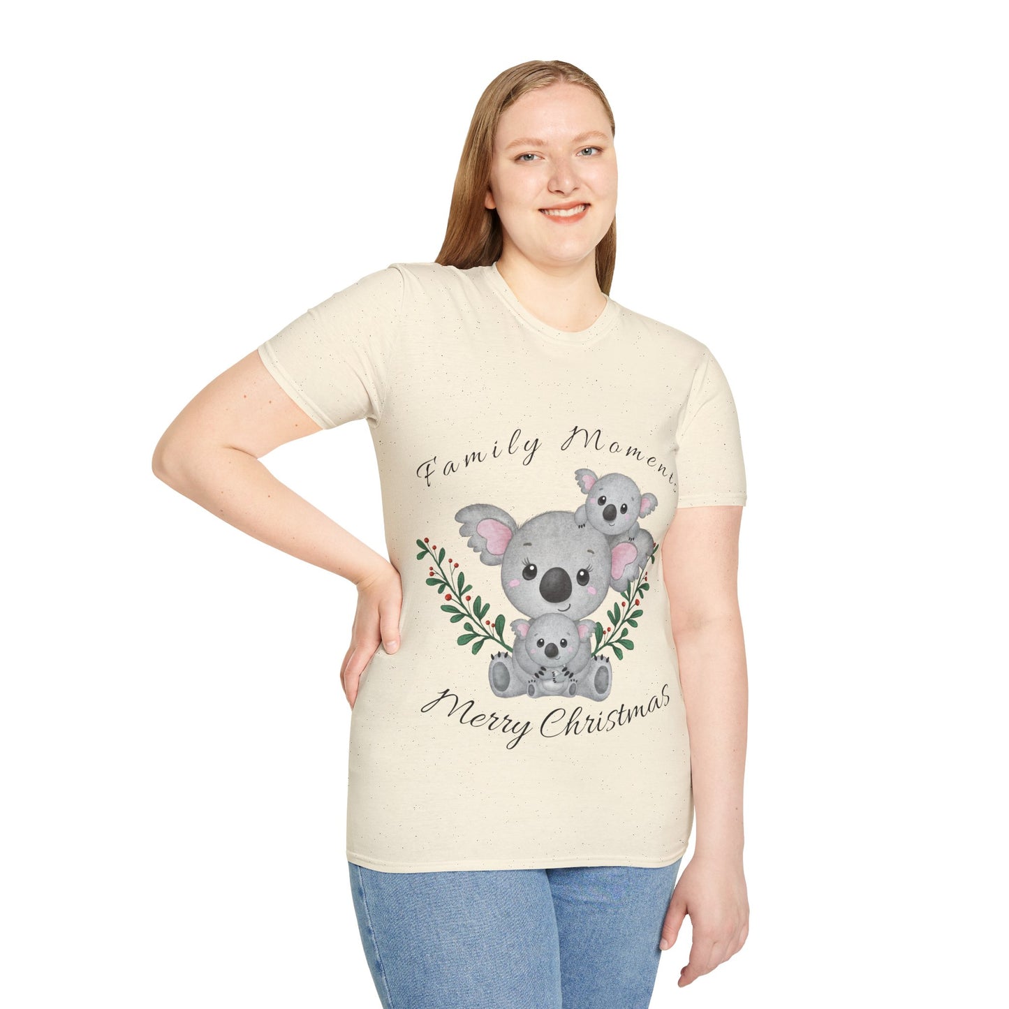 Merry Christmas Koala T-Shirt – Precious Family Moments | Holiday Gift Idea