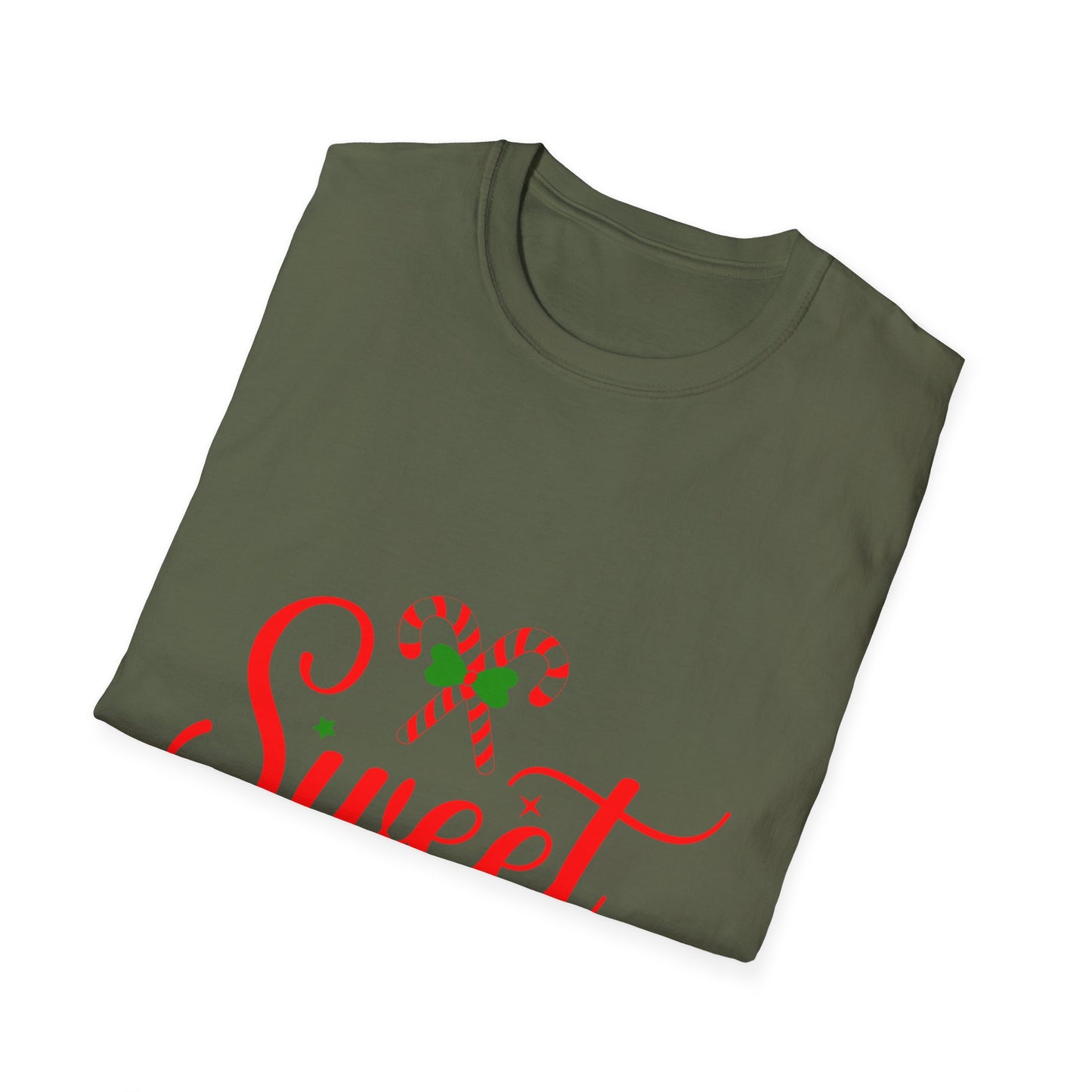 Sweet But Twisted Holiday T-Shirt – Unisex Softstyle Tee | Perfect Christmas Gift for Fun-Loving Souls