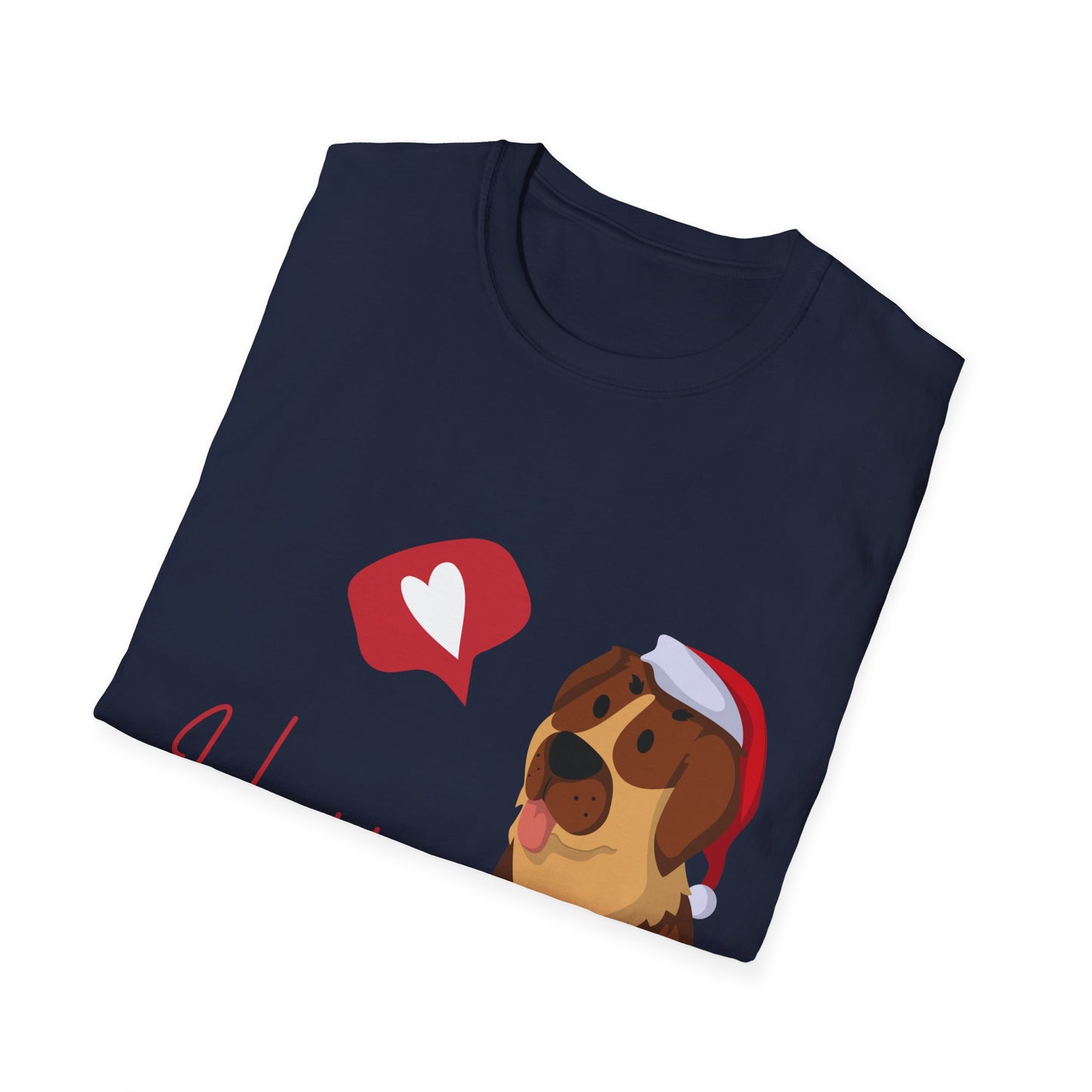 Happy Pawlidays Unisex Softstyle T-Shirt – Celebrate Your Furry Friends | Perfect Pet Lover Gift