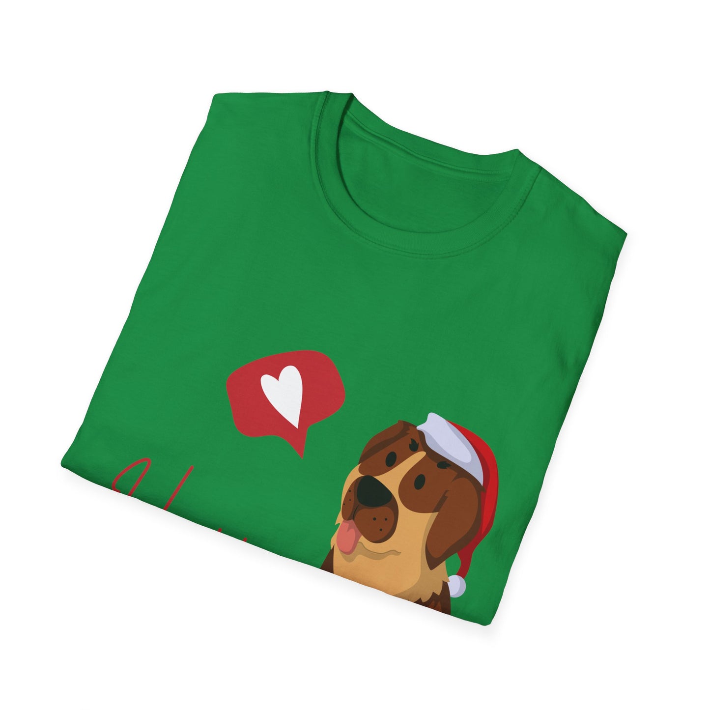 Happy Pawlidays Unisex Softstyle T-Shirt – Celebrate Your Furry Friends | Perfect Pet Lover Gift