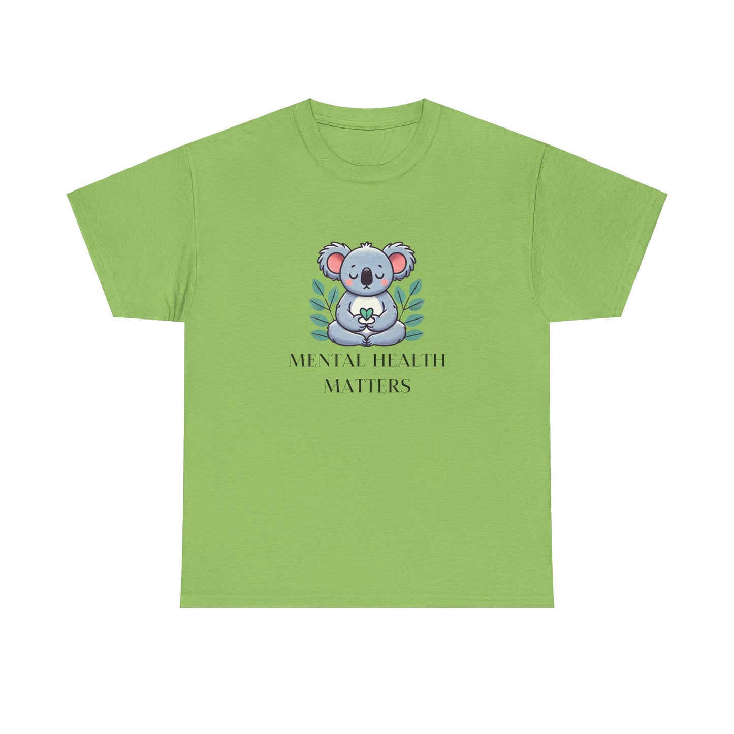 Supportive & Comforting Mental Health Matters Unisex T-Shirt - Featuring a Cute Koala Design