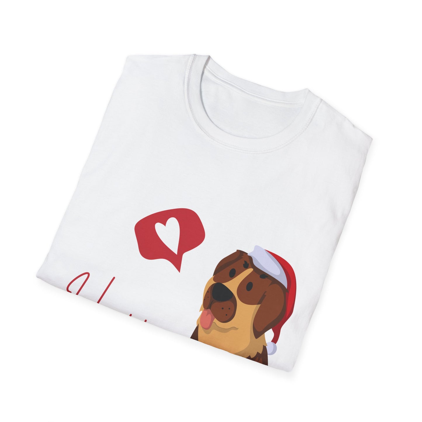 Happy Pawlidays Unisex Softstyle T-Shirt – Celebrate Your Furry Friends | Perfect Pet Lover Gift