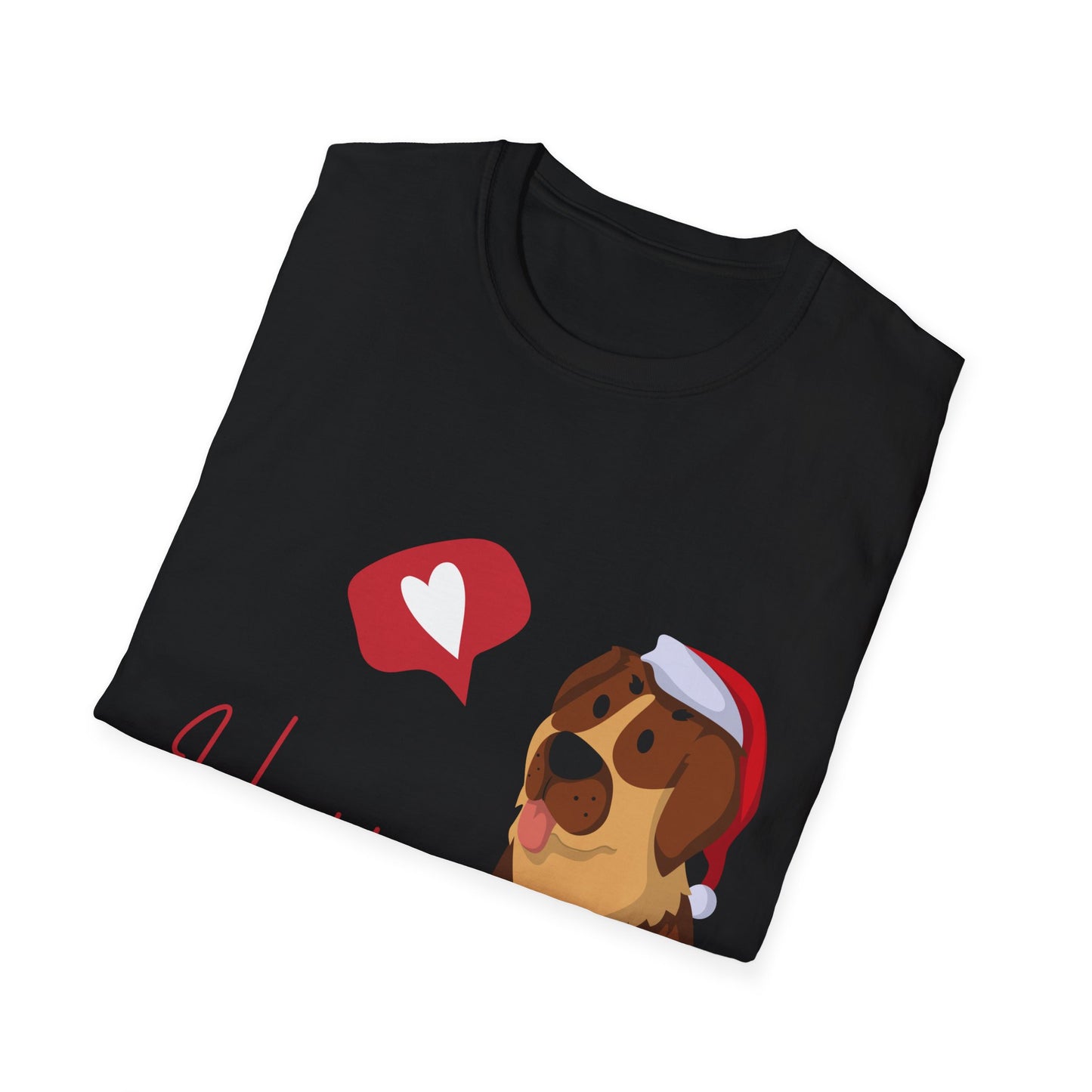 Happy Pawlidays Unisex Softstyle T-Shirt – Celebrate Your Furry Friends | Perfect Pet Lover Gift