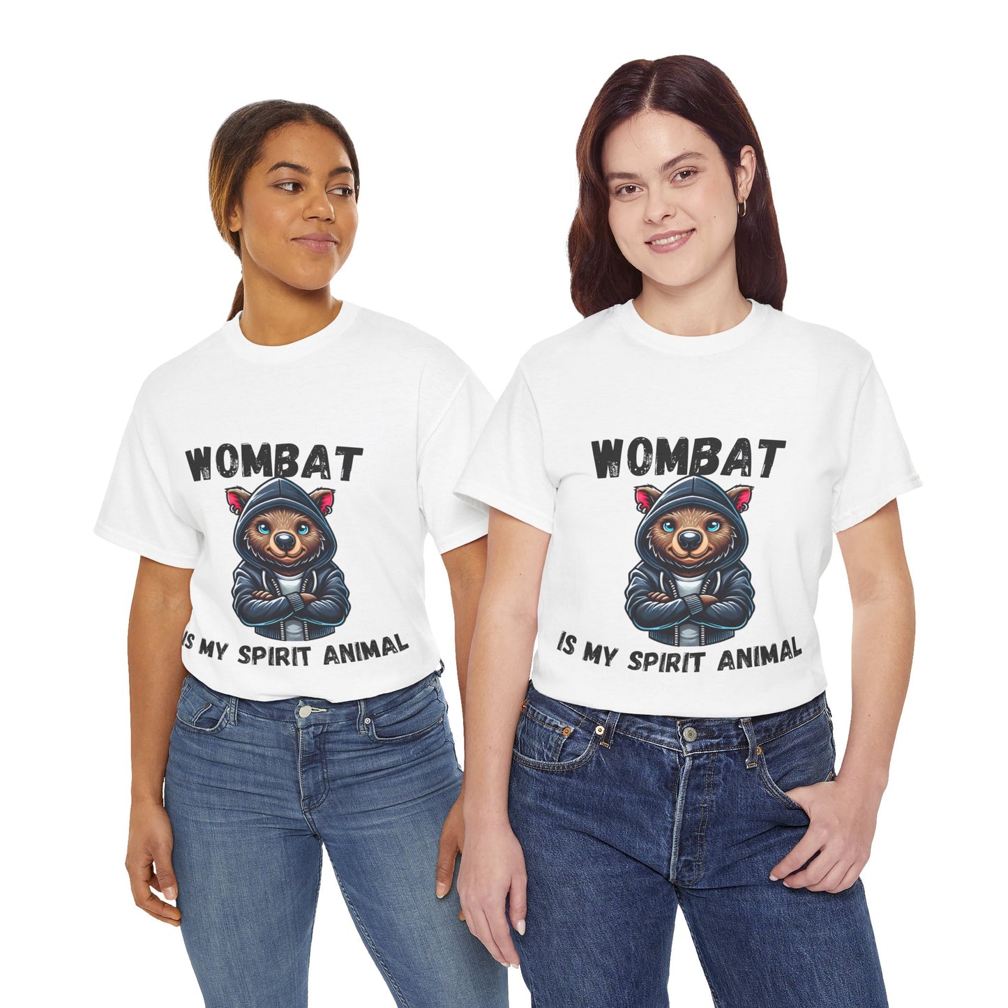 Wombat Spirit Animal Unisex Tee – Fun & Playful Aussie Pride Shirt