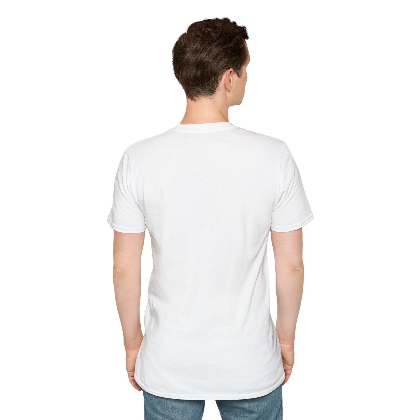 Funny Holiday T-Shirt – 'Nice Until Proven Naughty' Unisex Softstyle Tee | Perfect Christmas Gift