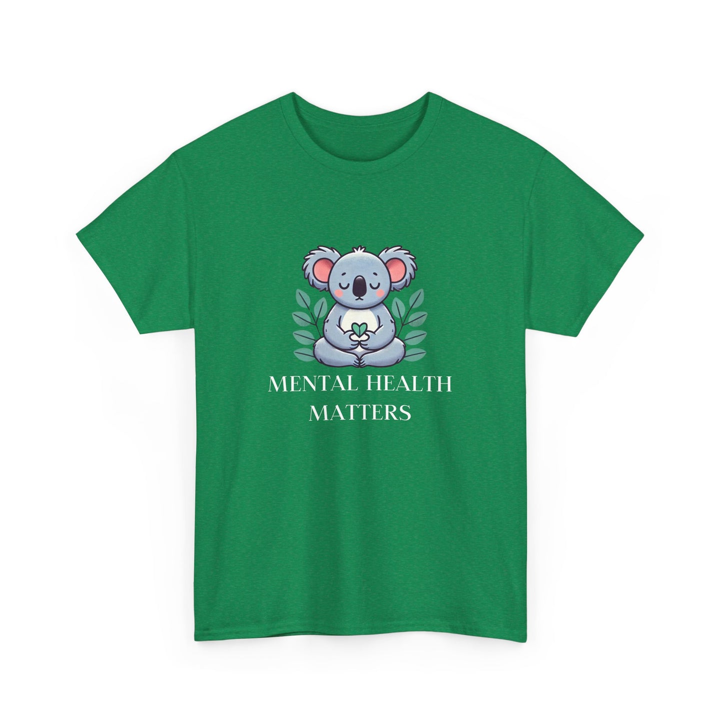 Supportive & Comforting Mental Health Matters Unisex T-Shirt - Featuring a Cute Koala Design