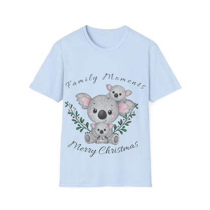 Merry Christmas Koala T-Shirt – Precious Family Moments | Holiday Gift Idea