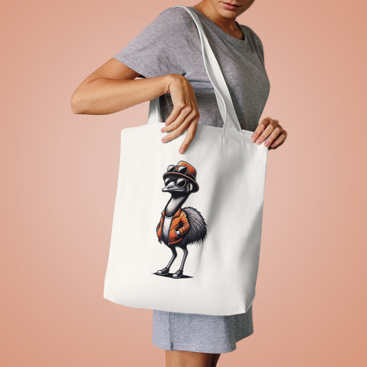 Cool Emu Cotton Tote Bag – Fun Aussie Style for Everyday Use