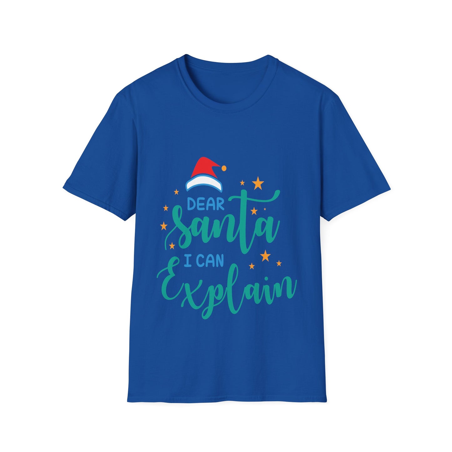 Dear Santa I Can Explain Unisex T-Shirt | Funny Christmas Tee | Holiday Gift