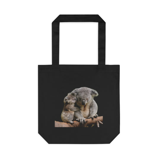 Cute Koala Cotton Tote Bag – Eco-Friendly Gift for Animal Lovers