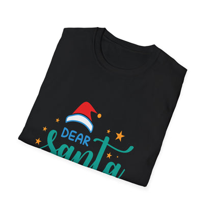 Dear Santa I Can Explain Unisex T-Shirt | Funny Christmas Tee | Holiday Gift
